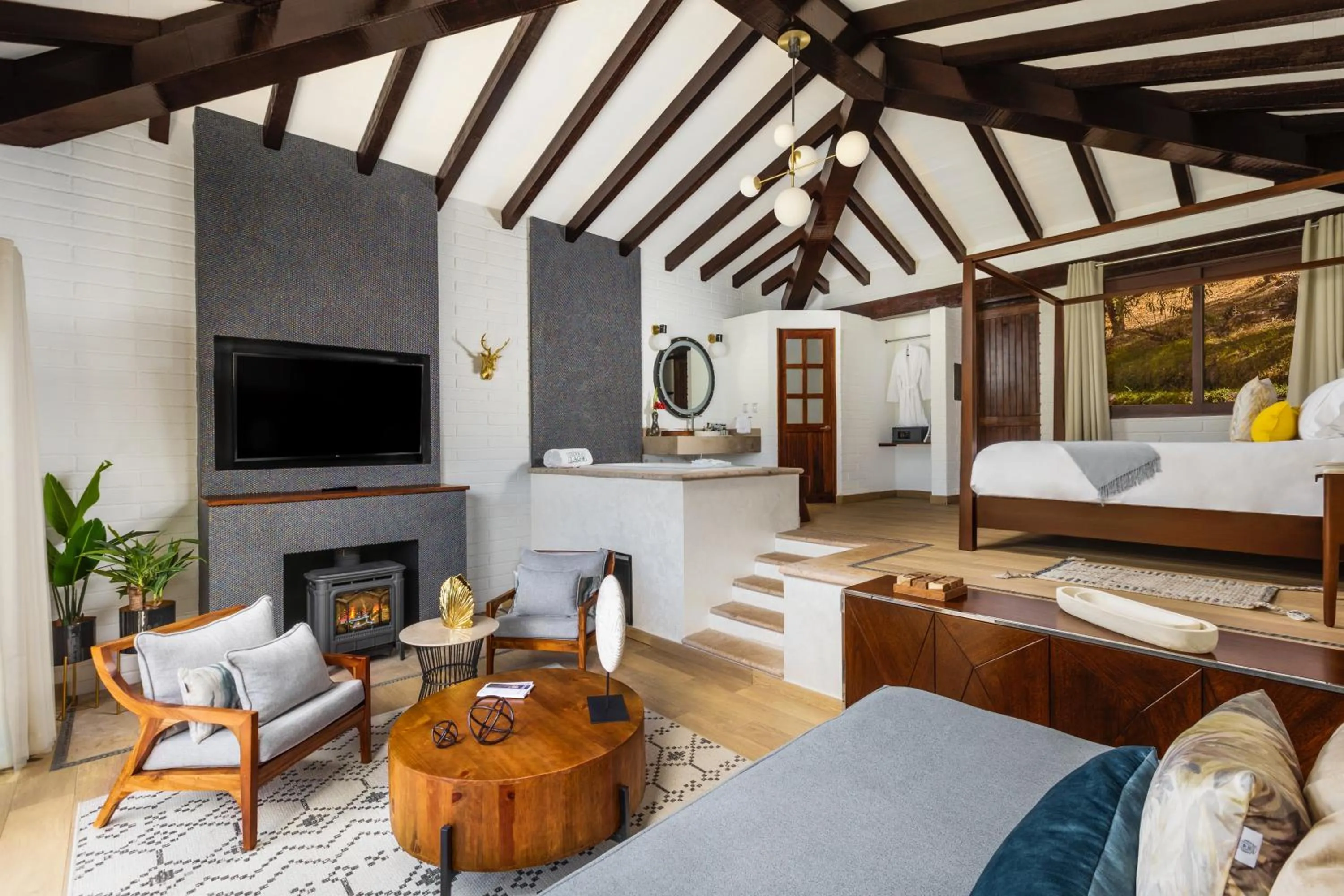 Living room in Sierra Lago