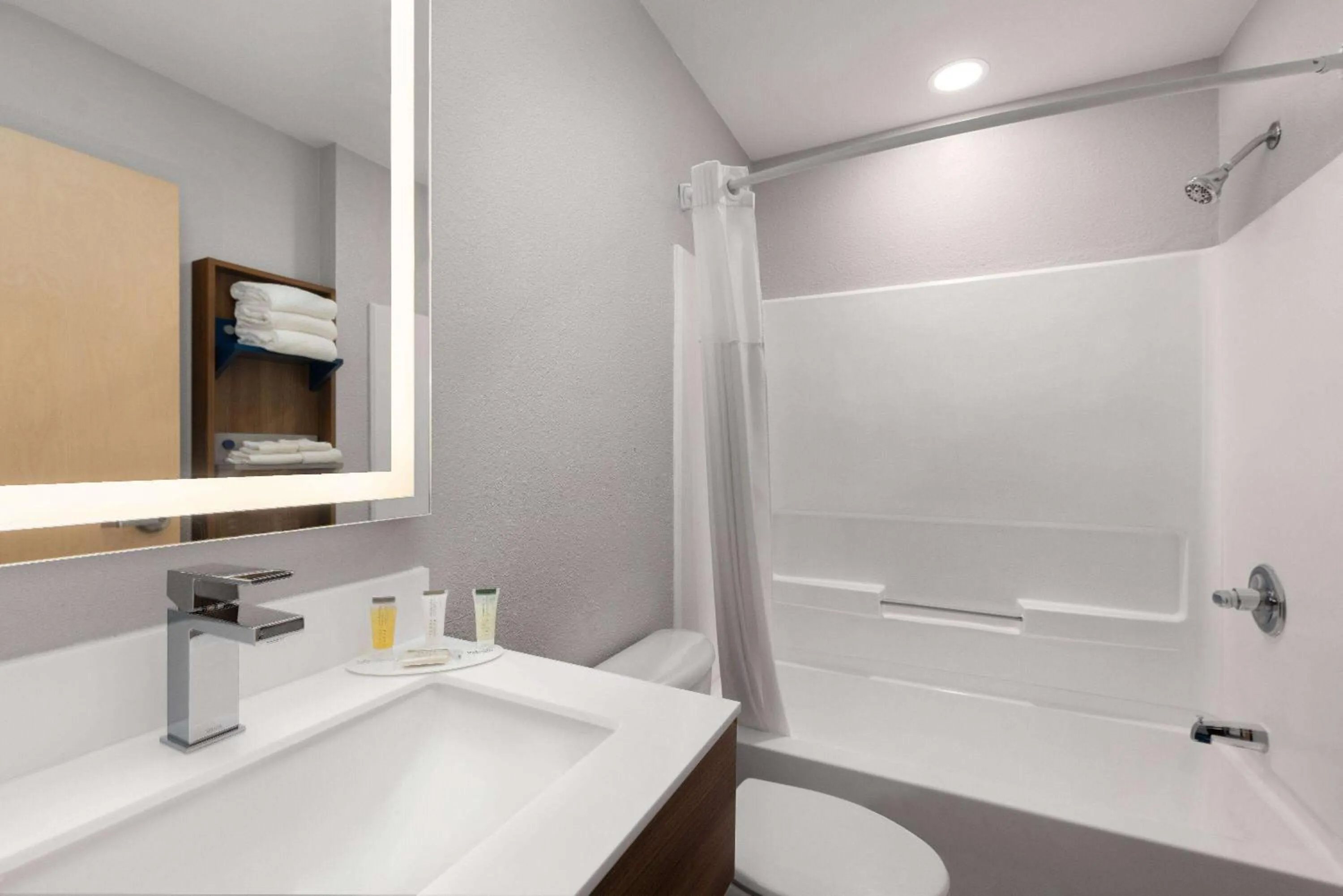 Bathroom in Microtel Inn and Suites Independence