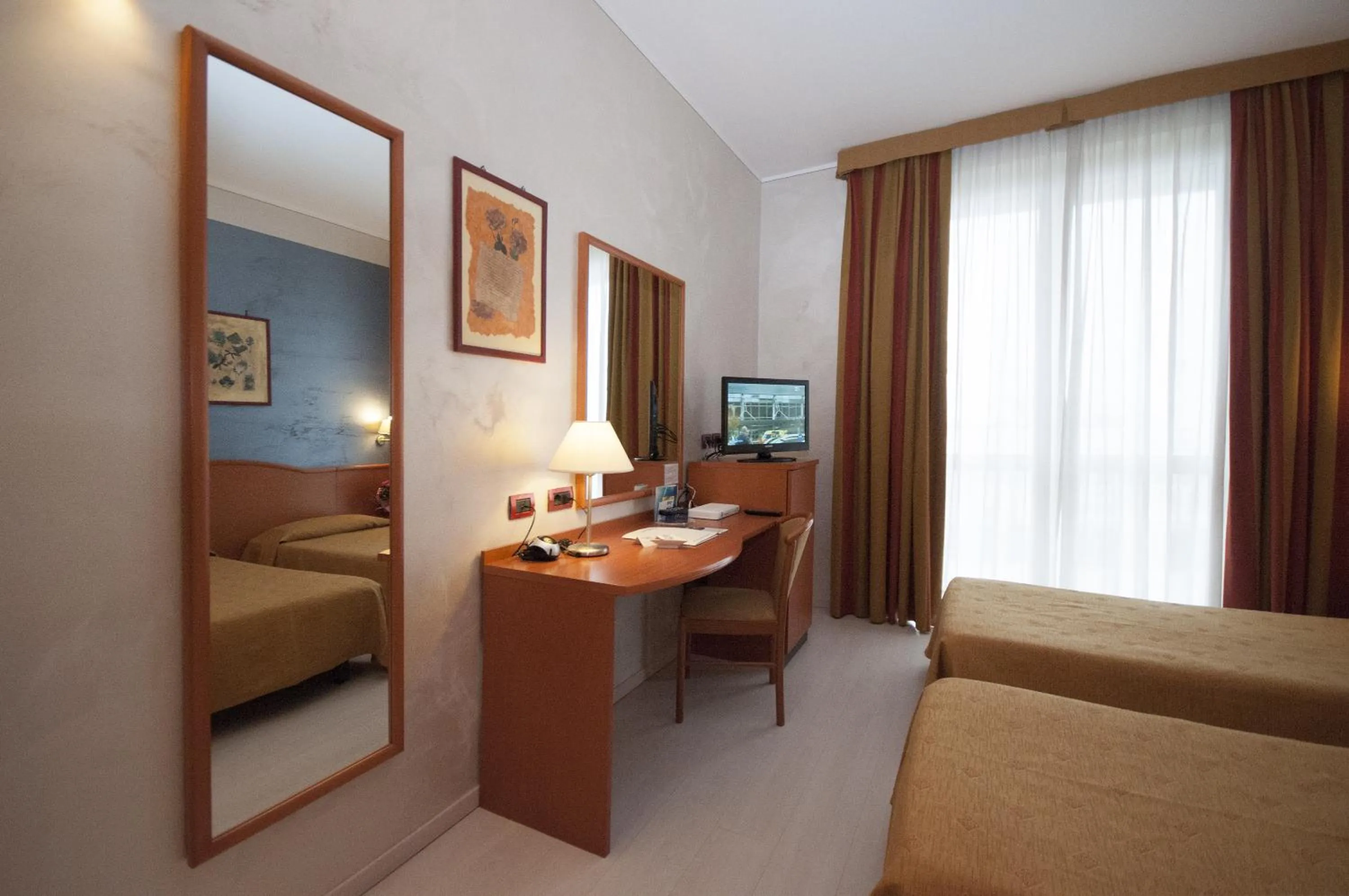 Bed in Hotel Brindor