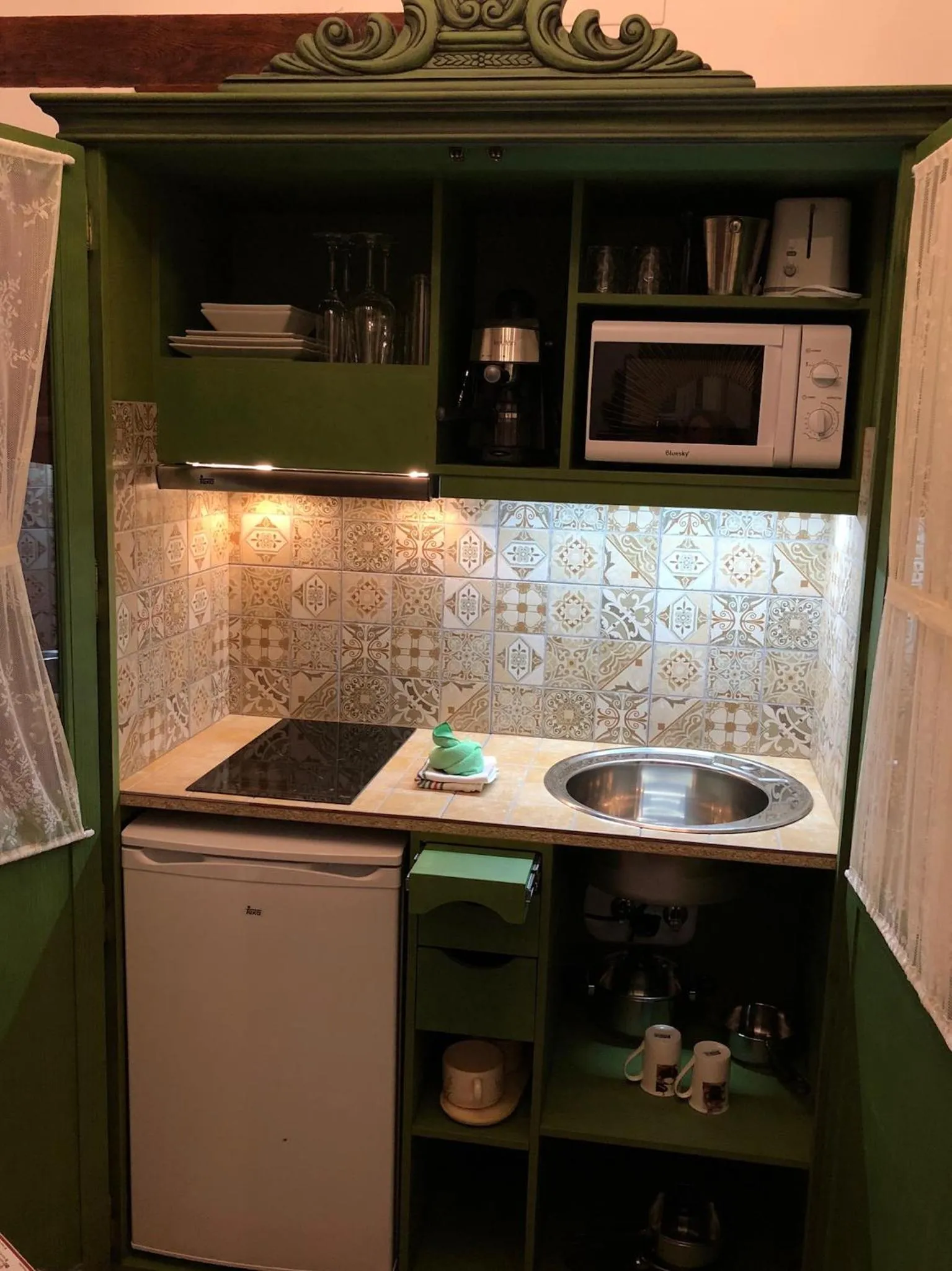 Coffee/tea facilities in Retiro del Teatro Almagro