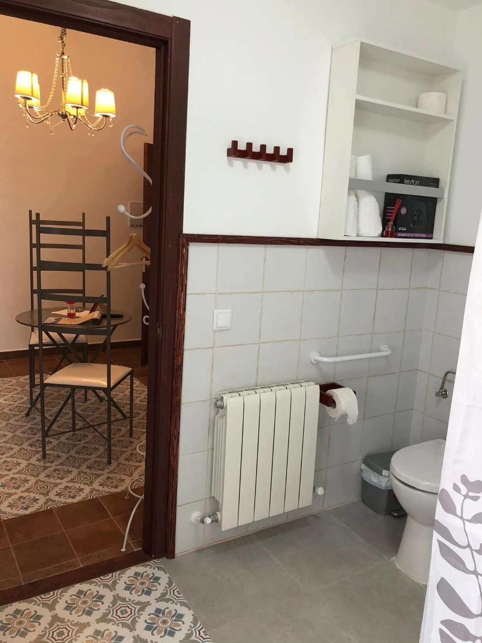 Bathroom in Retiro del Teatro Almagro