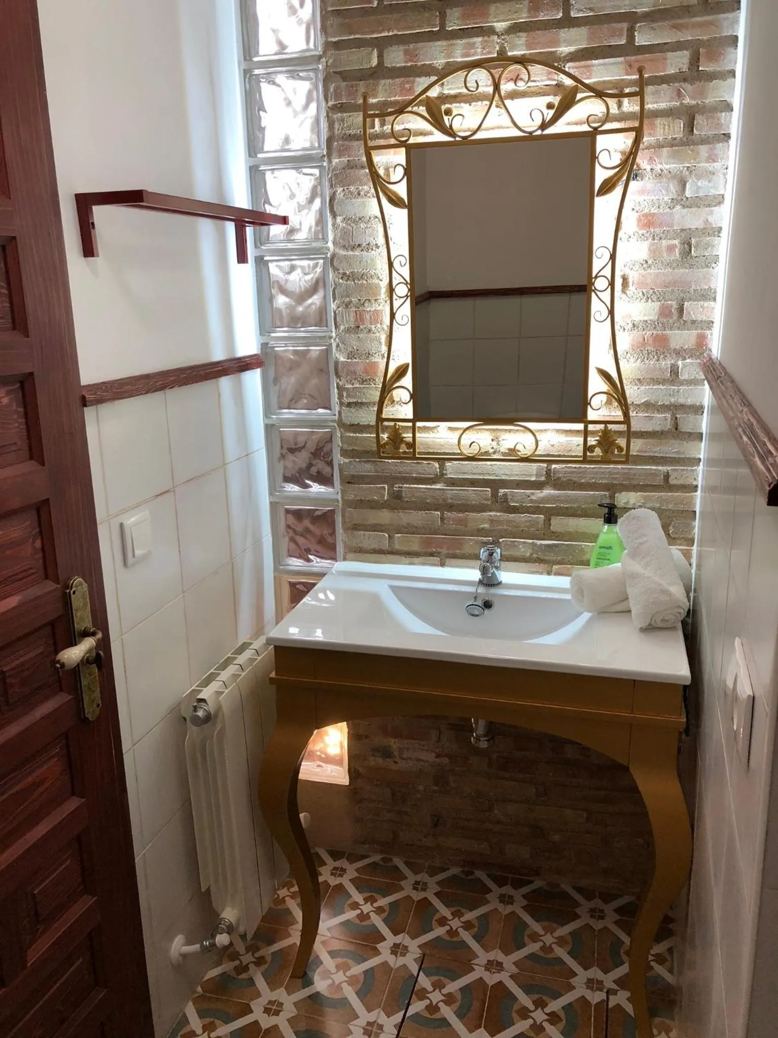 Bathroom in Retiro del Teatro Almagro