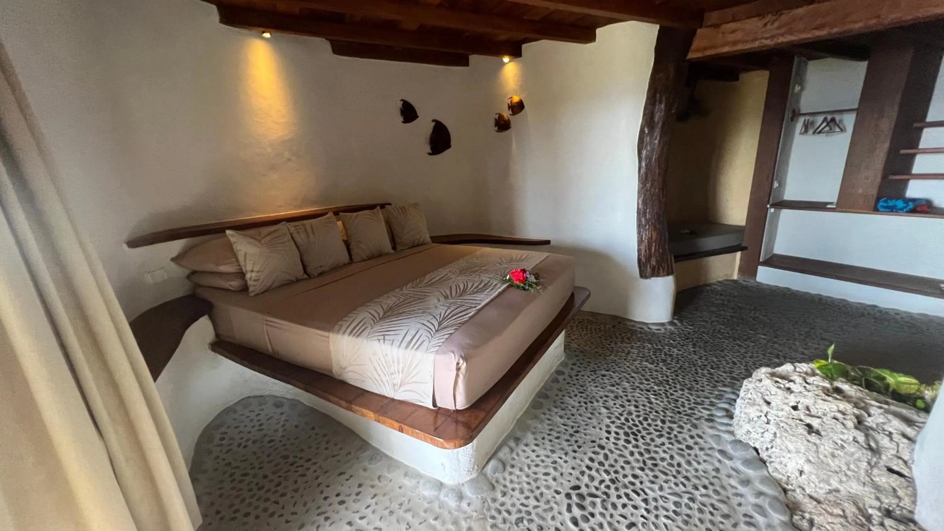 Bed in Rockwater Resort