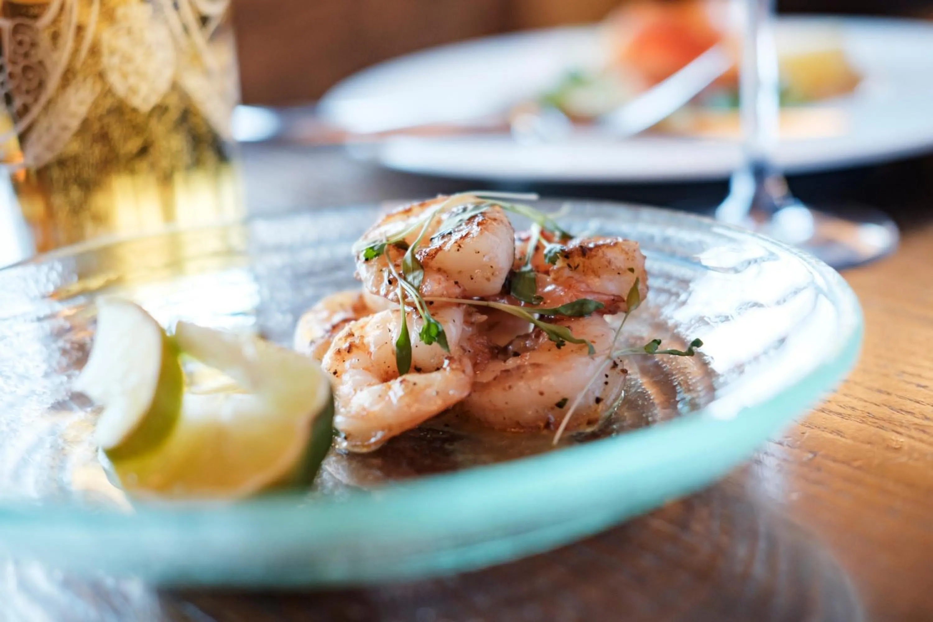 Food and drinks in The White Swan Hotel