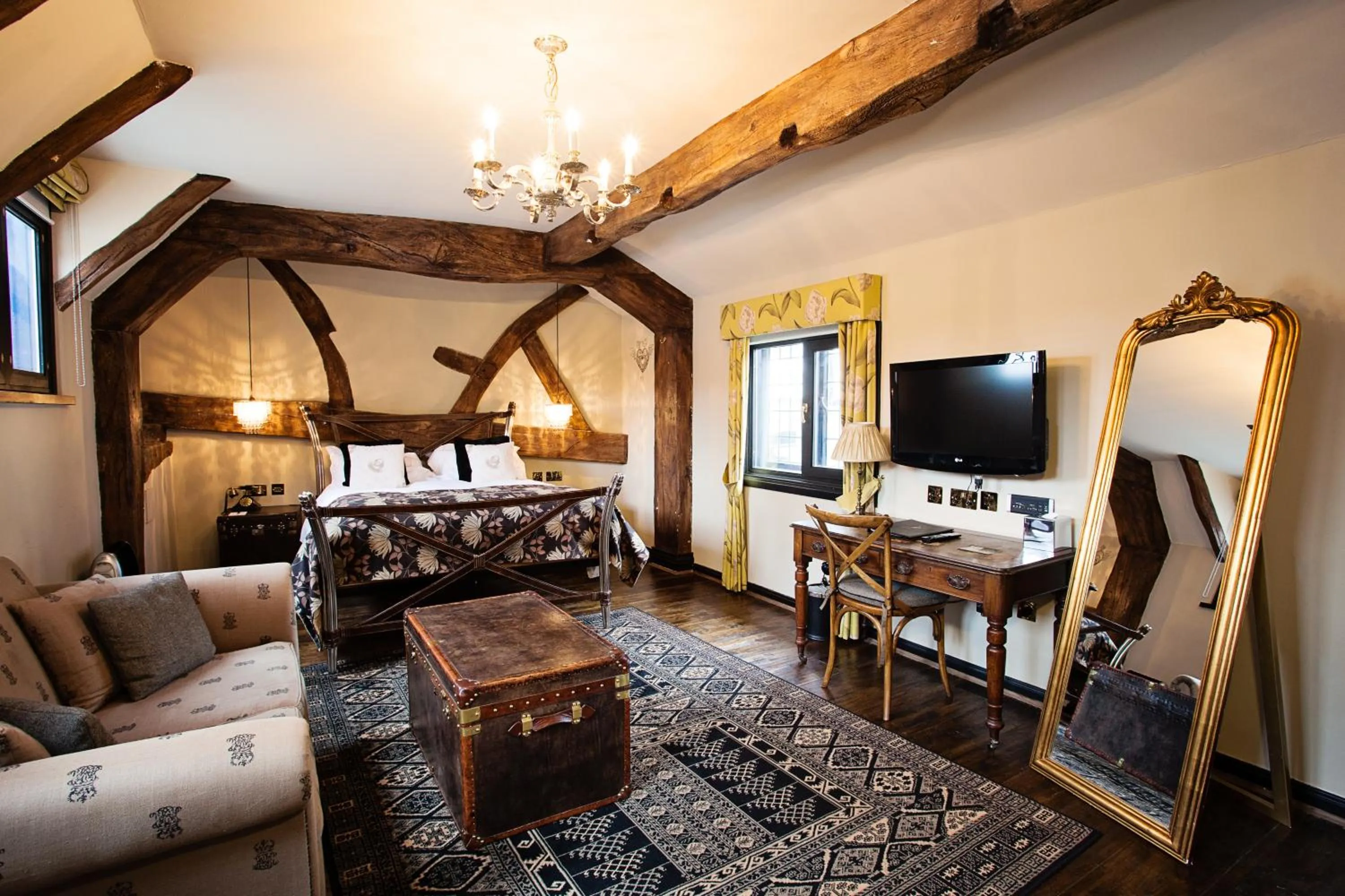 Property building in The White Swan Hotel