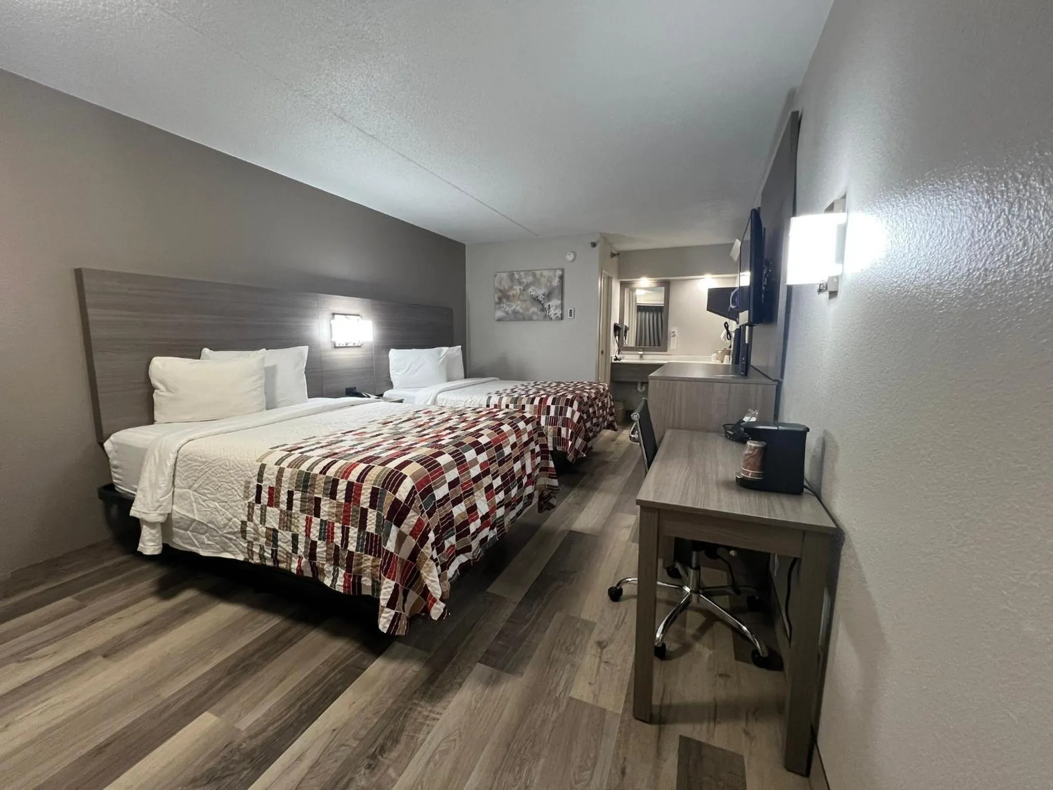 Bedroom, Bed in Red Roof Inn Lexington South