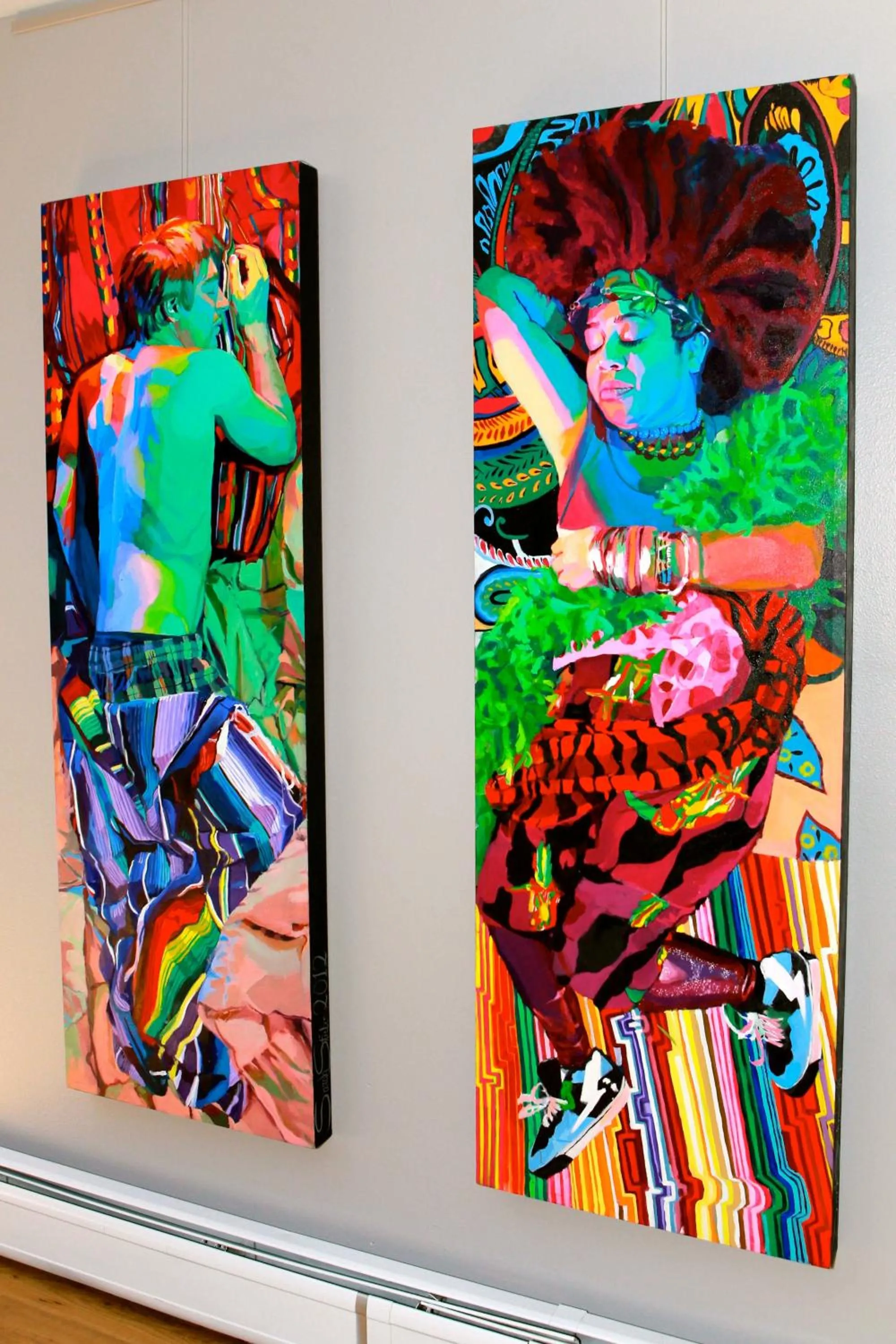 Decorative detail in HI San Diego Downtown Hostel