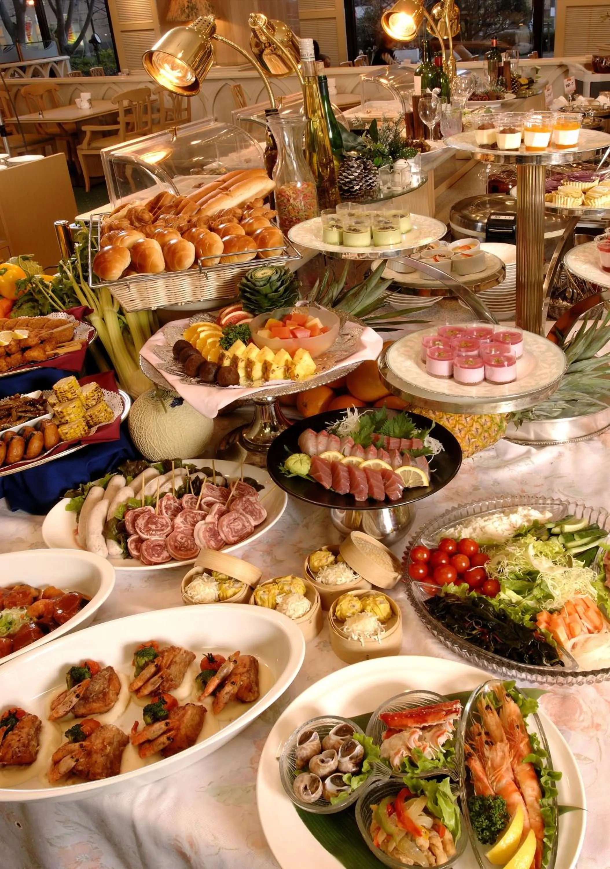 Dinner in Kagoshima Sun Royal Hotel