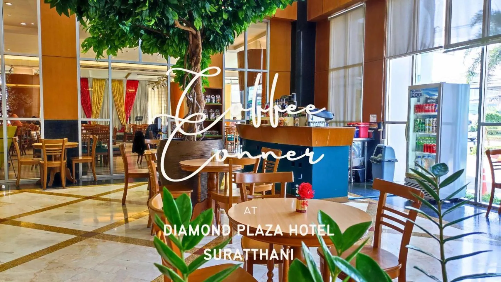 On-site shops in Diamond Plaza Hotel