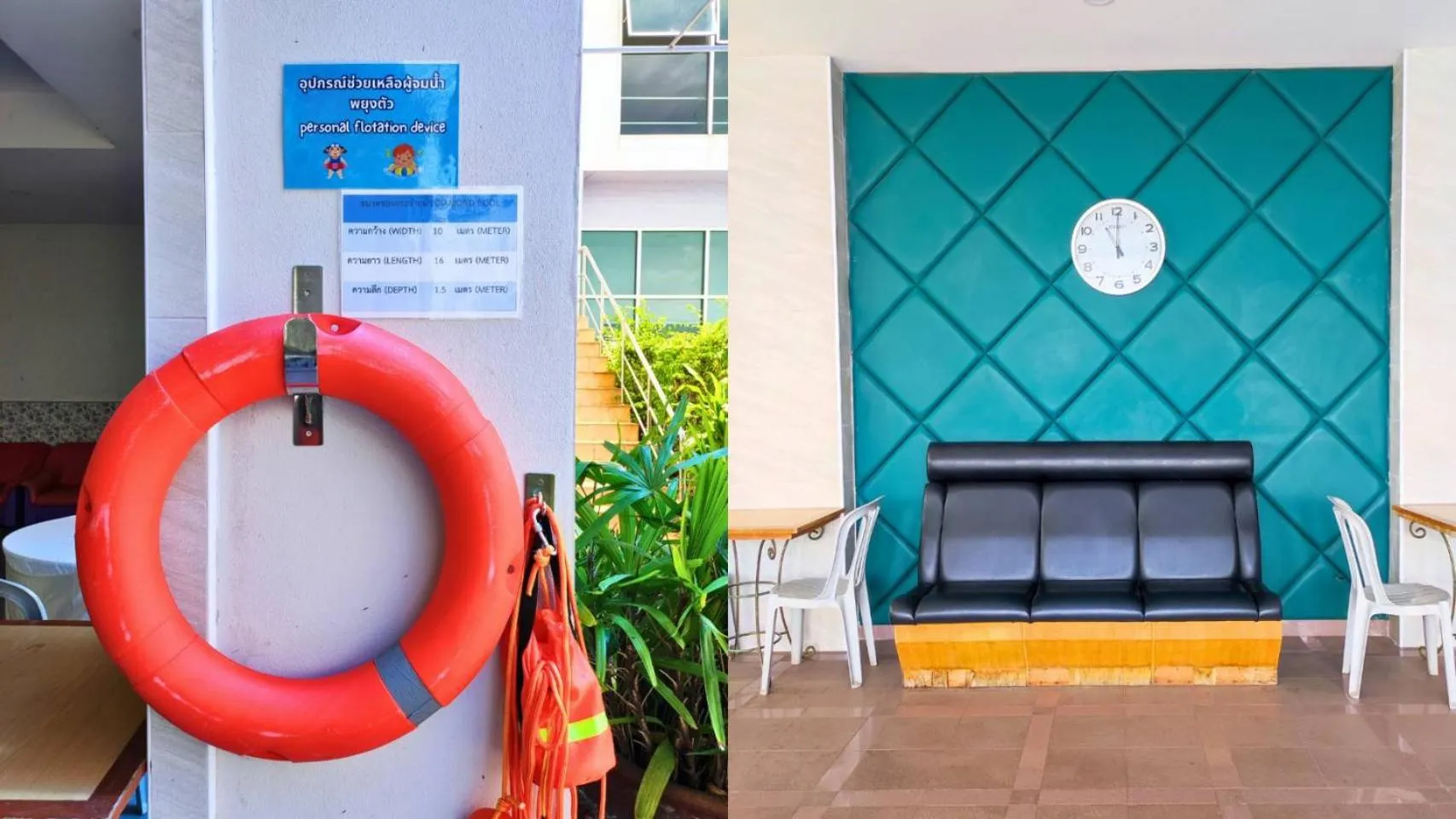 Swimming pool in Diamond Plaza Hotel