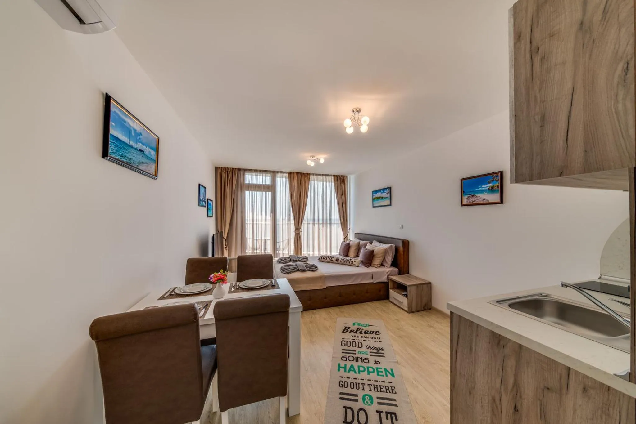 Living room in Apartcomplex Golden Bay