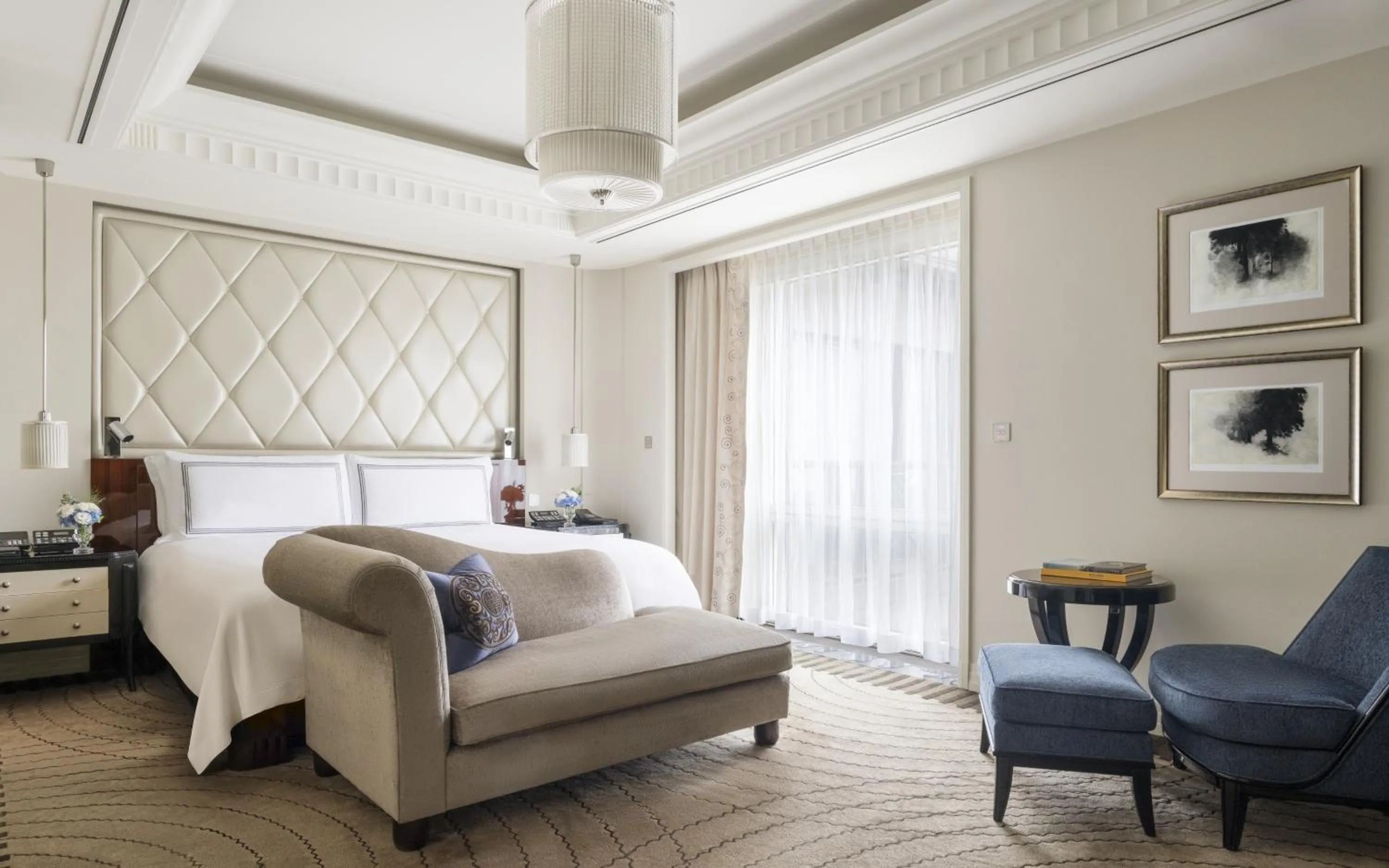 Bed in The Peninsula Shanghai