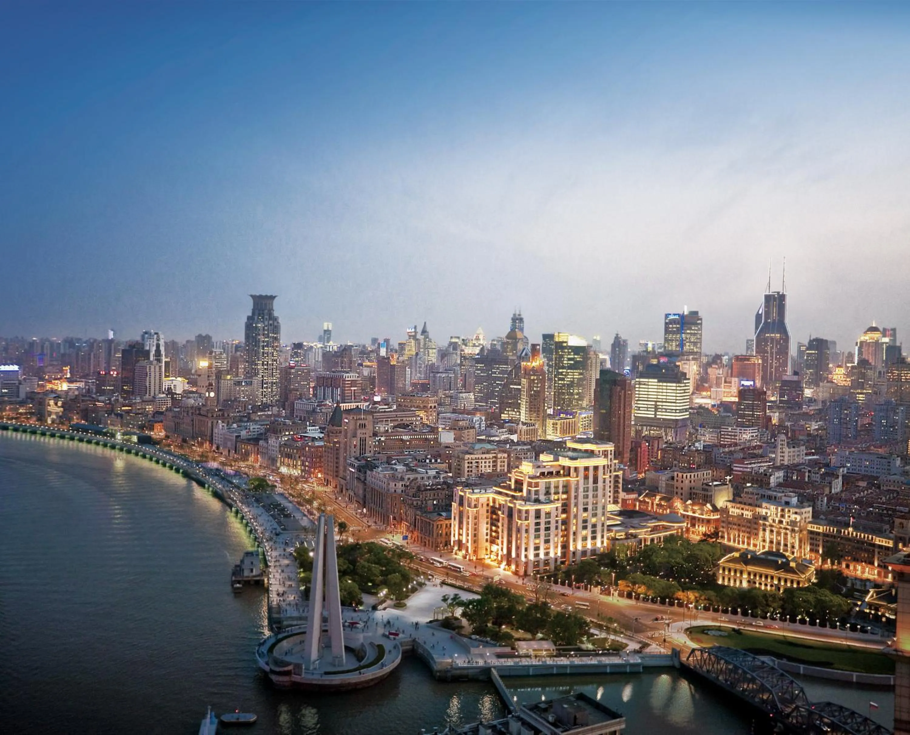 View (from property/room) in The Peninsula Shanghai