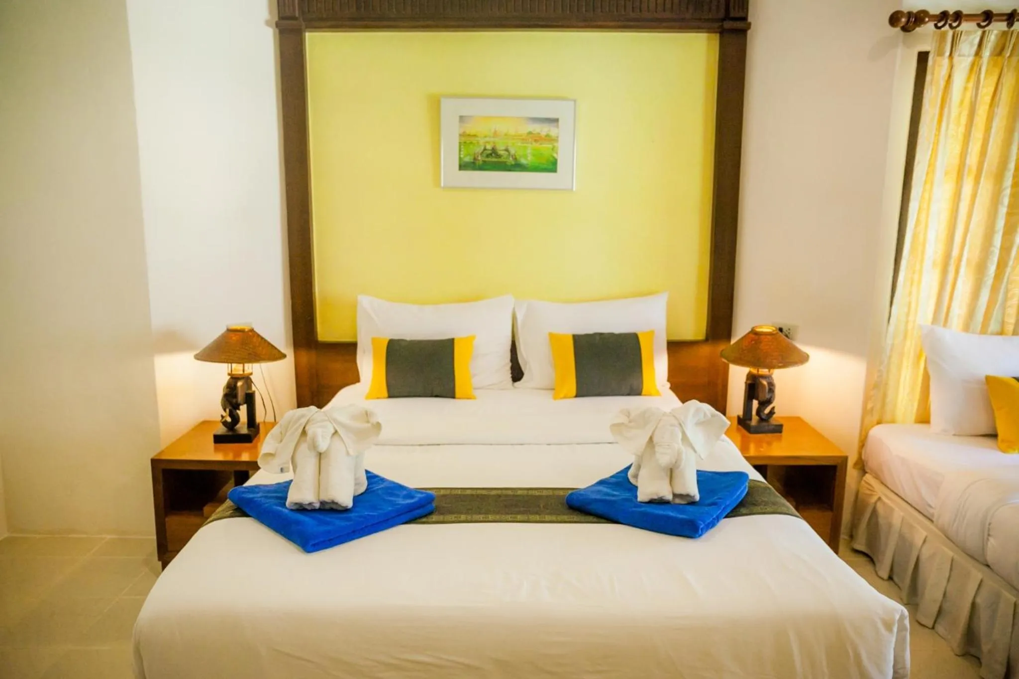 Bed in Sea Sand Sun Resort, Lanta Island