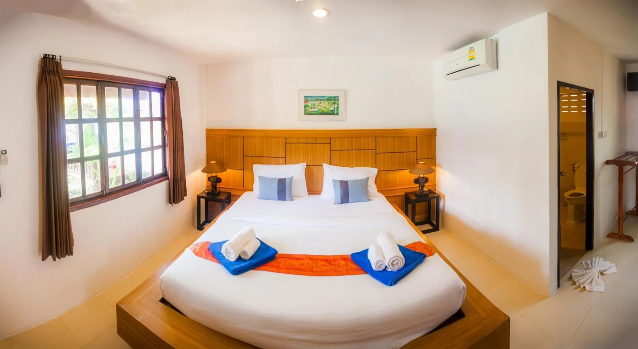 Bed in Sea Sand Sun Resort, Lanta Island