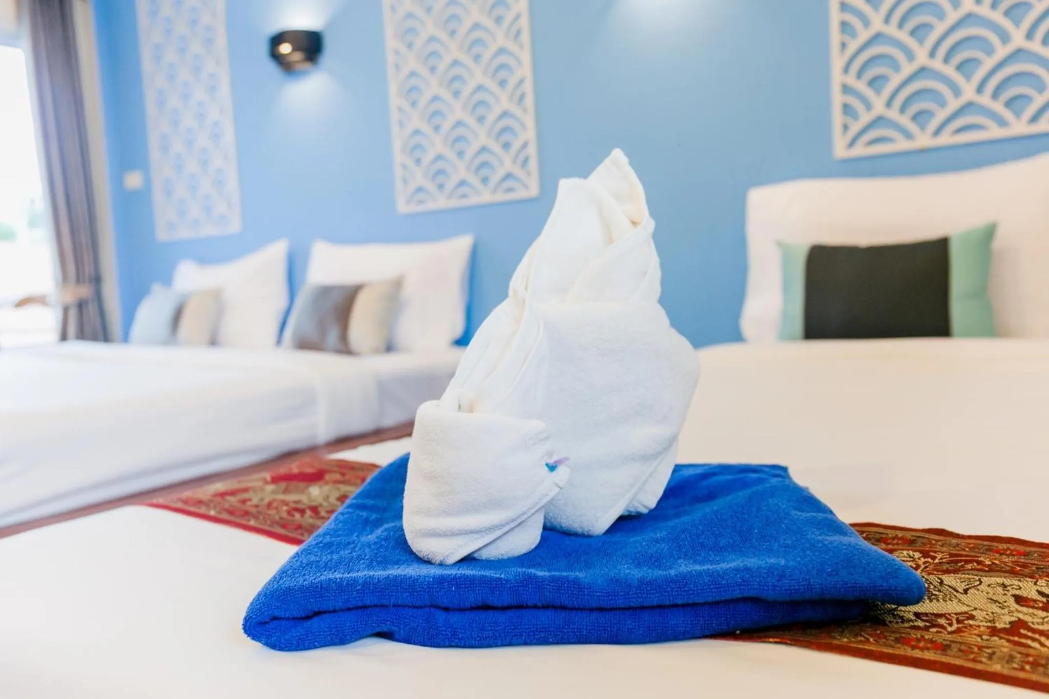 Bed in Sea Sand Sun Resort, Lanta Island