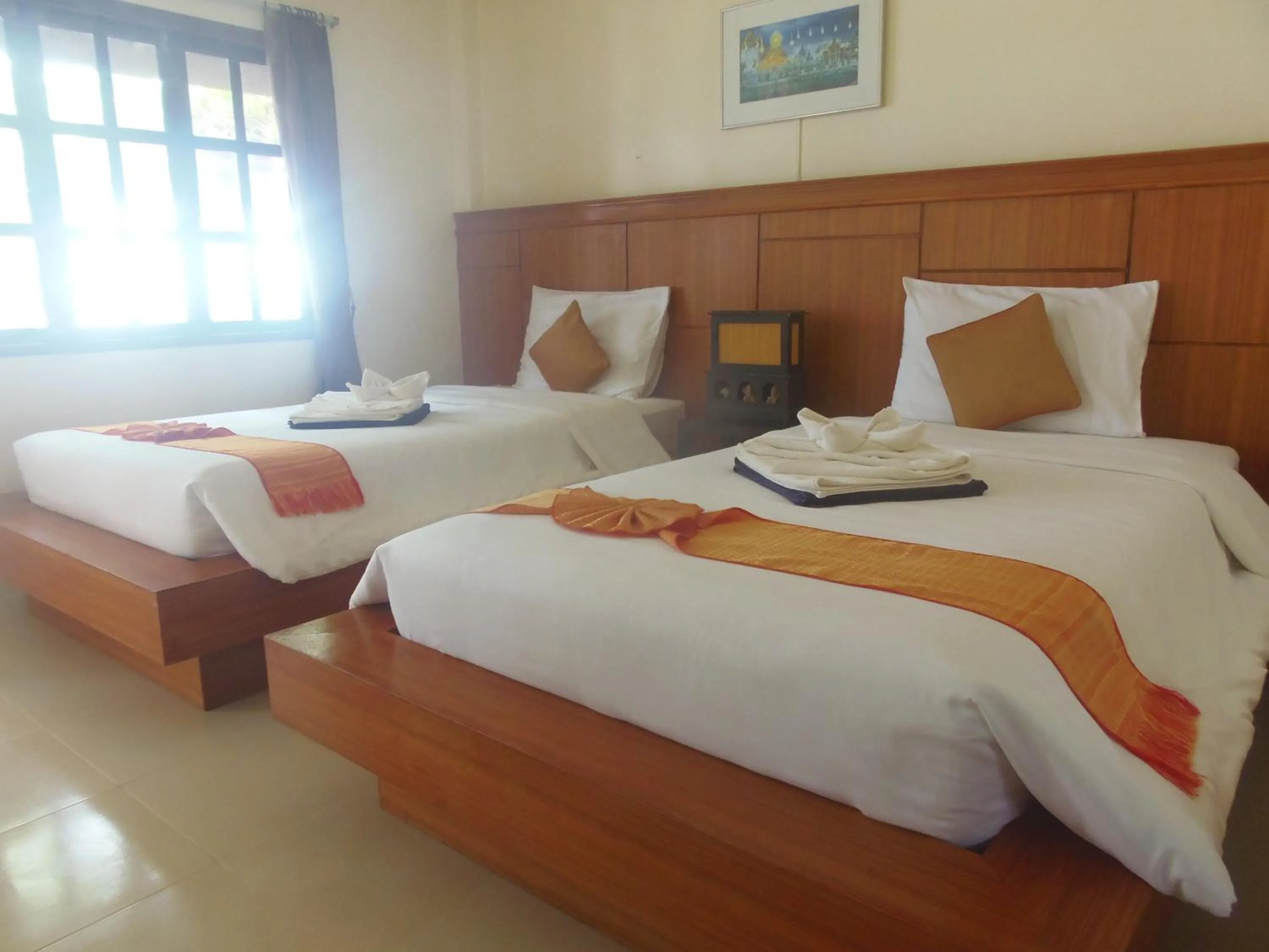 Bed in Sea Sand Sun Resort, Lanta Island