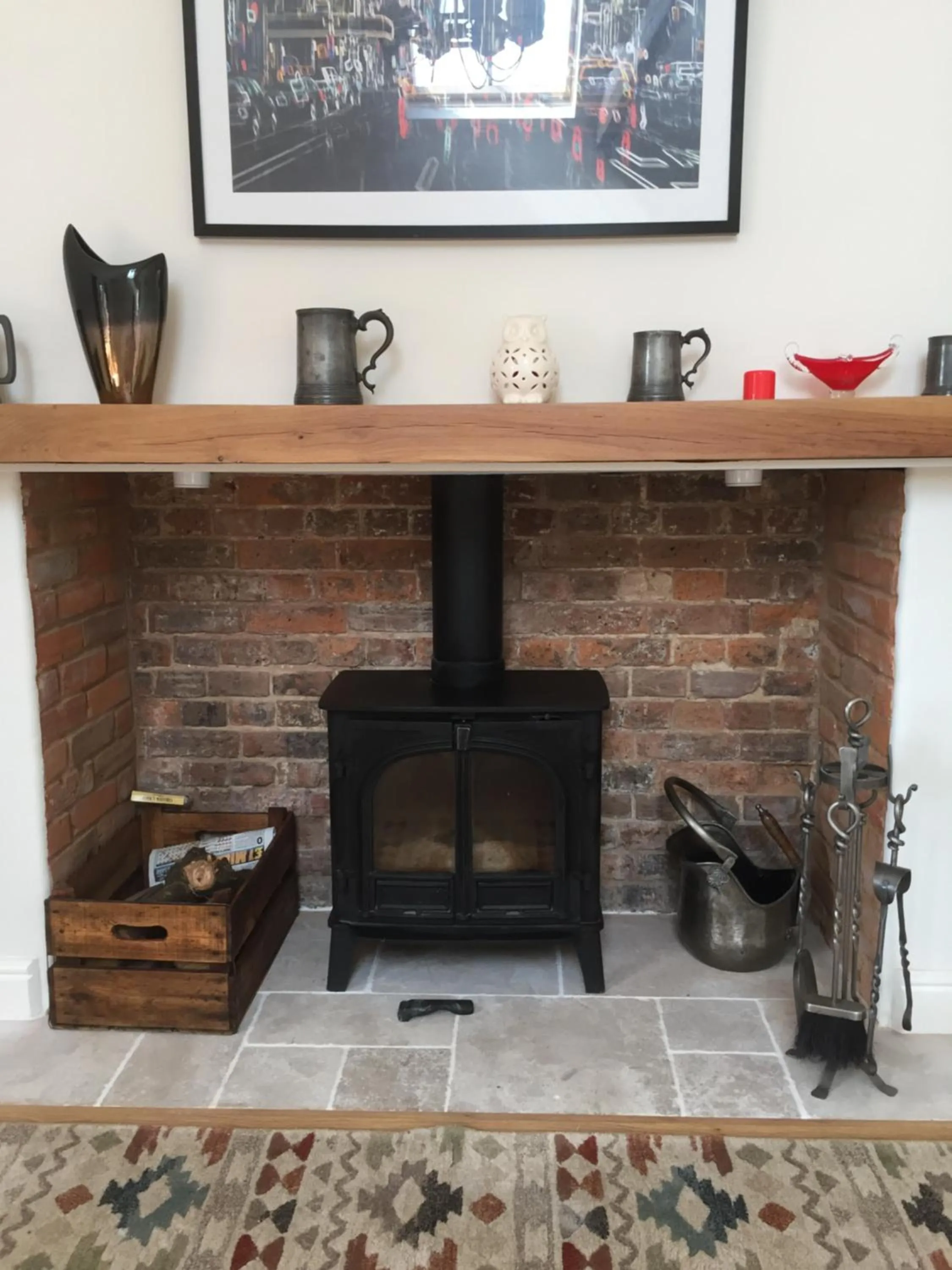 Living room in Barons Granary