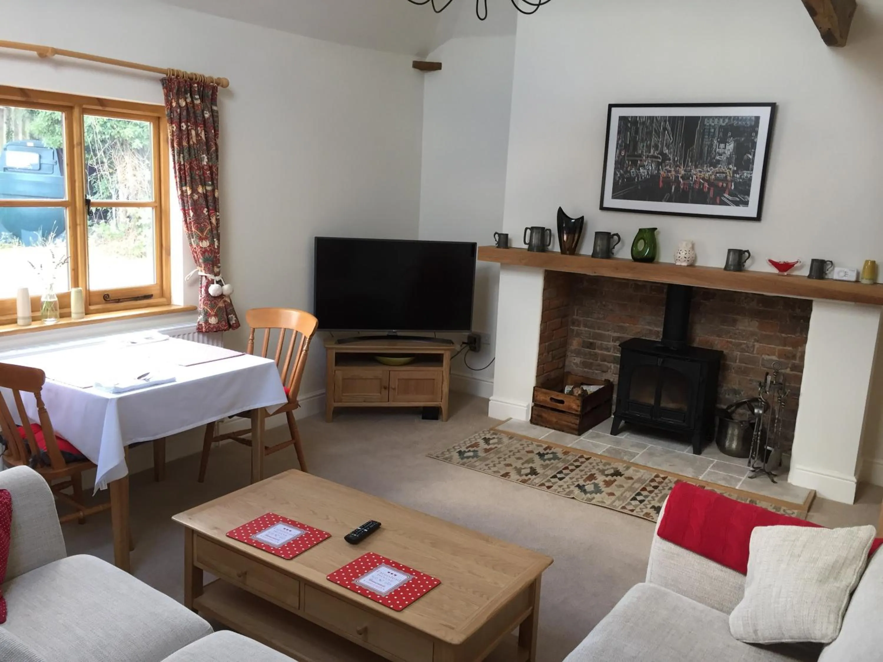 Living room in Barons Granary