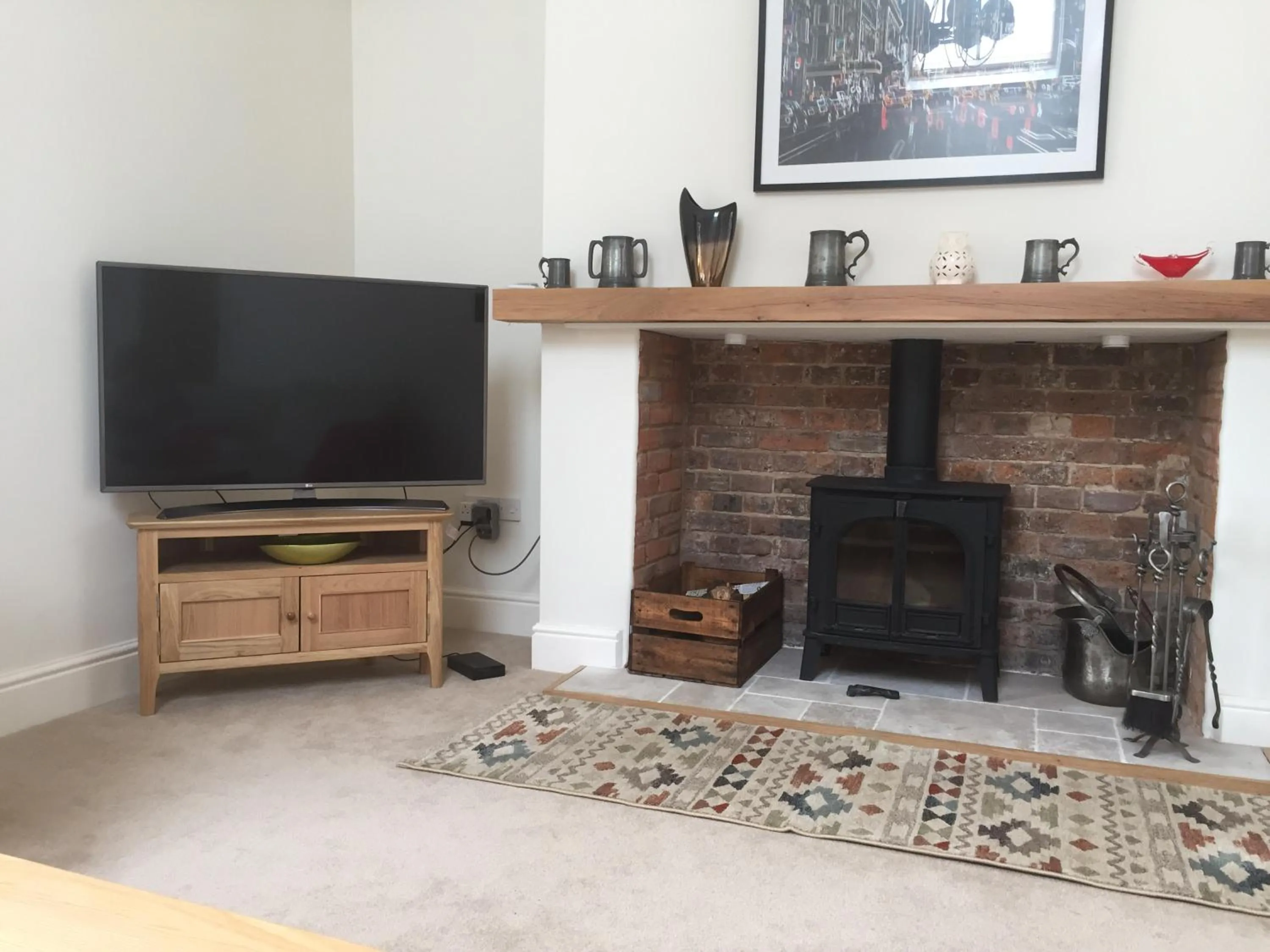 Living room in Barons Granary