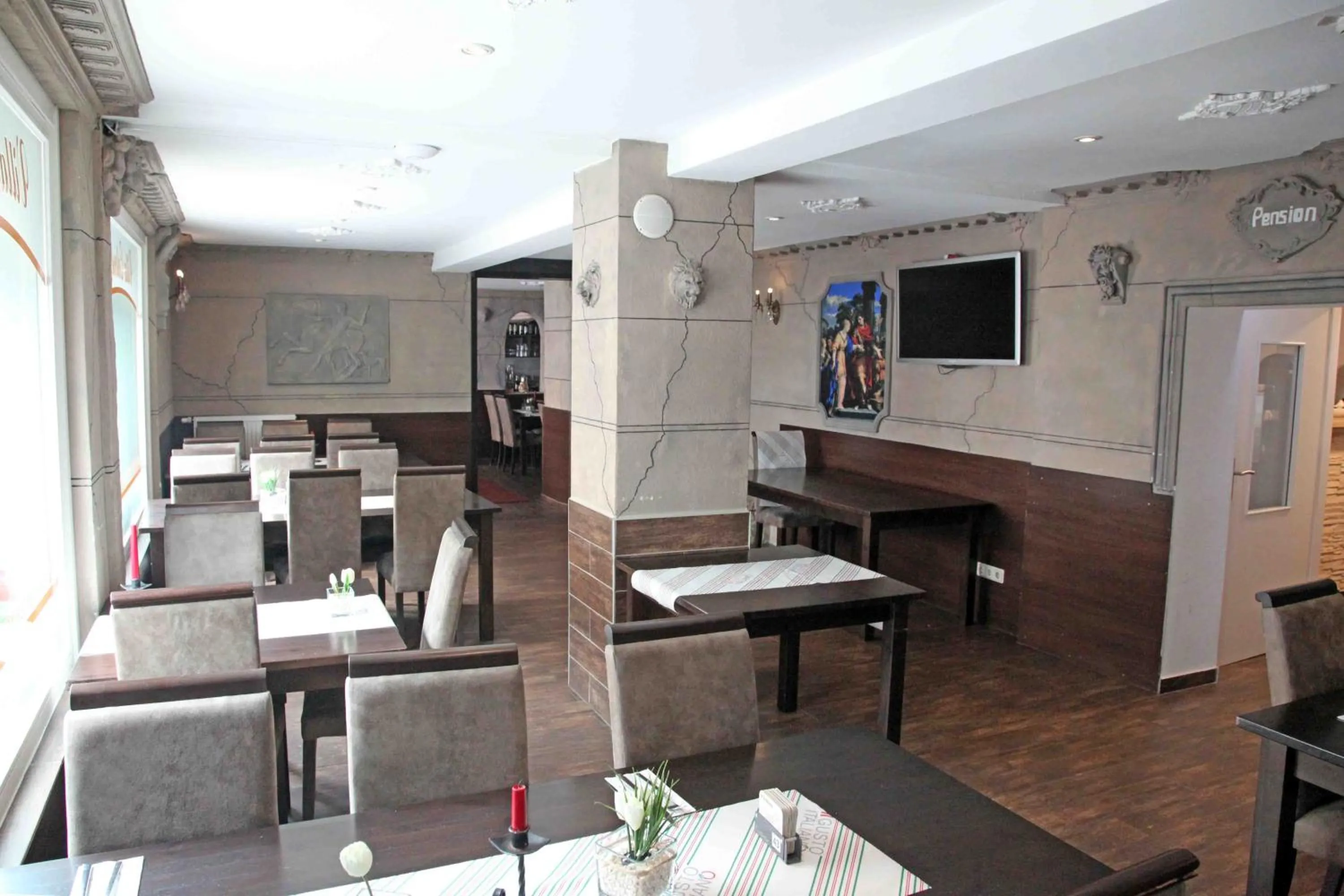 Restaurant/places to eat in Pension Villa Colosseo im Herzen von Meiningen