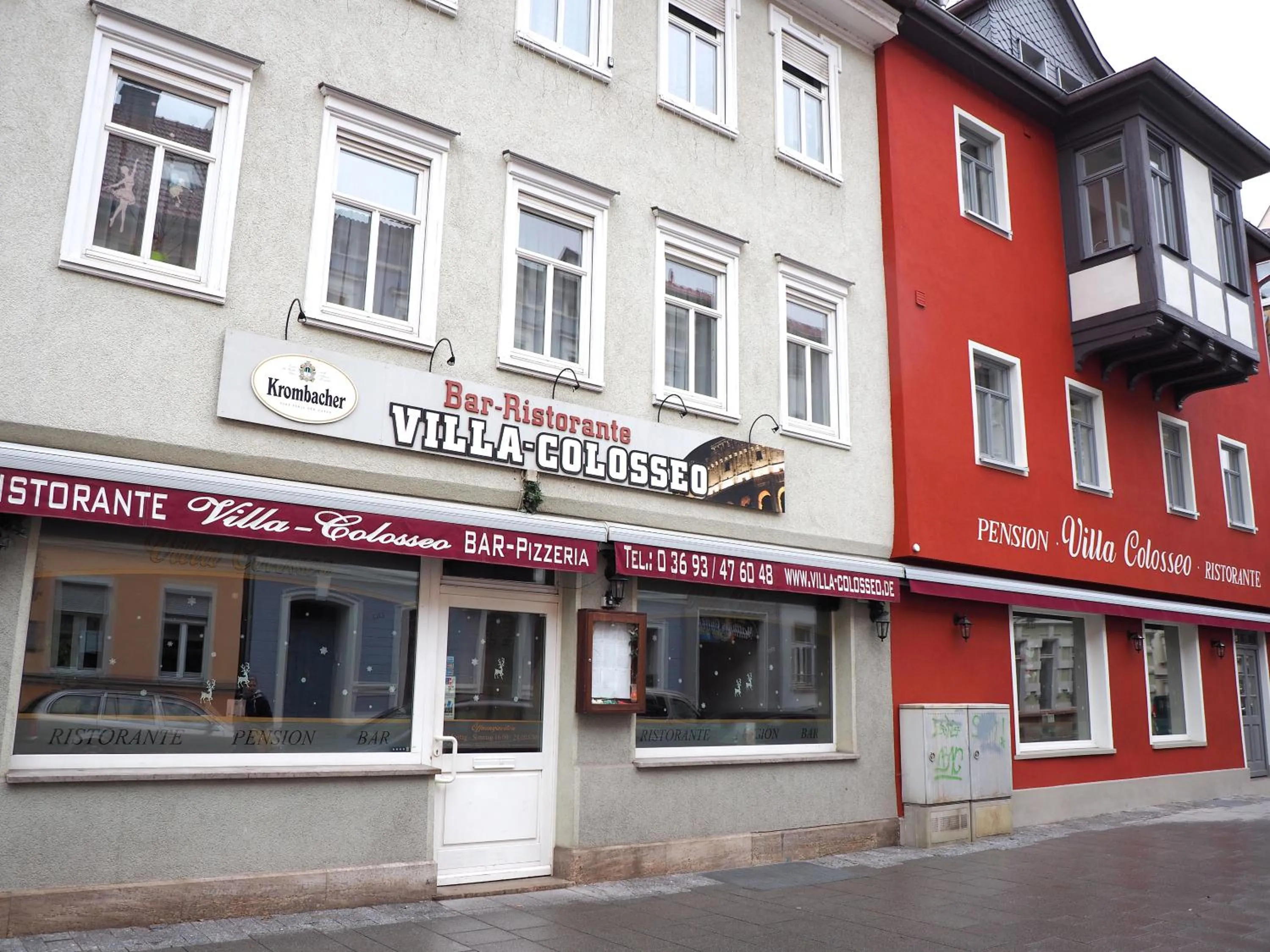 Day in Pension Villa Colosseo im Herzen von Meiningen