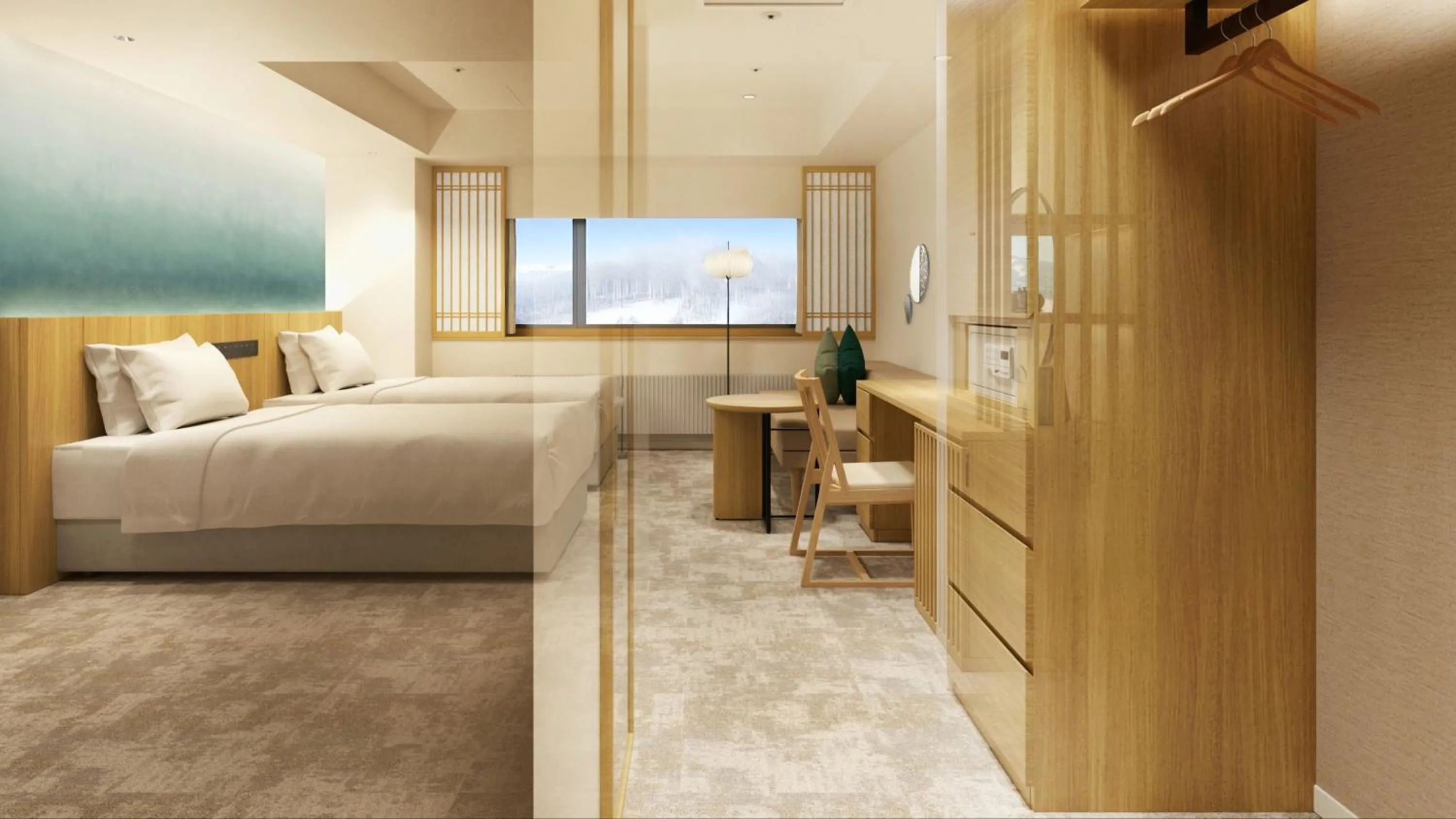 Photo of the whole room, Bed in ANA Crowne Plaza Resort Appi Kogen by IHG