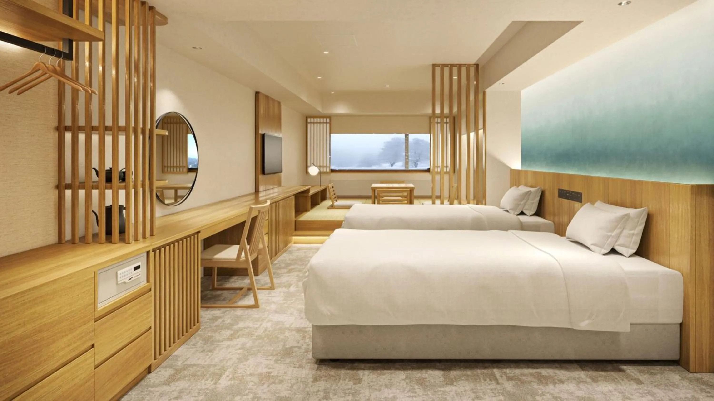 Photo of the whole room, Bed in ANA Crowne Plaza Resort Appi Kogen by IHG