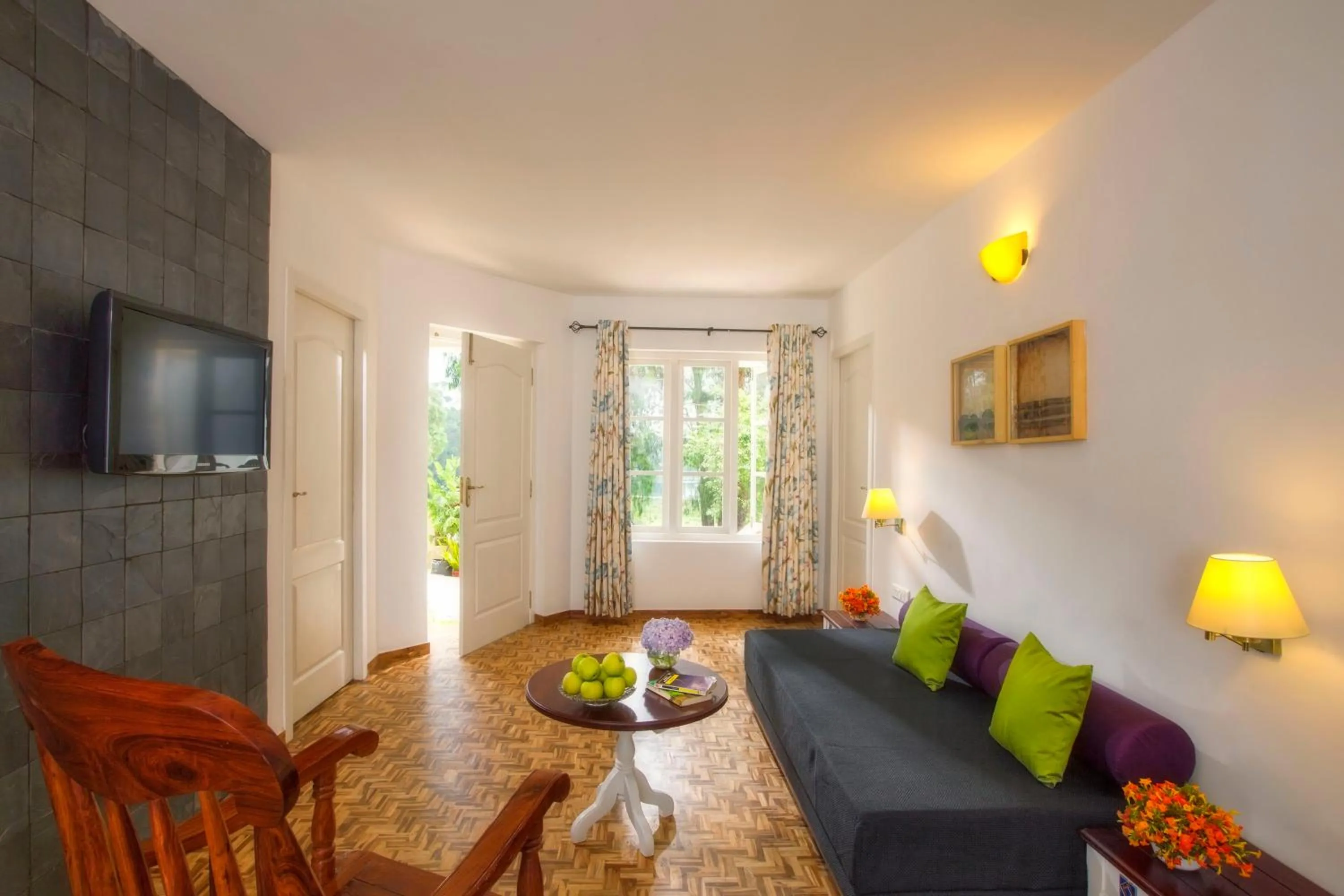 Living room in Sterling Kodai Lake