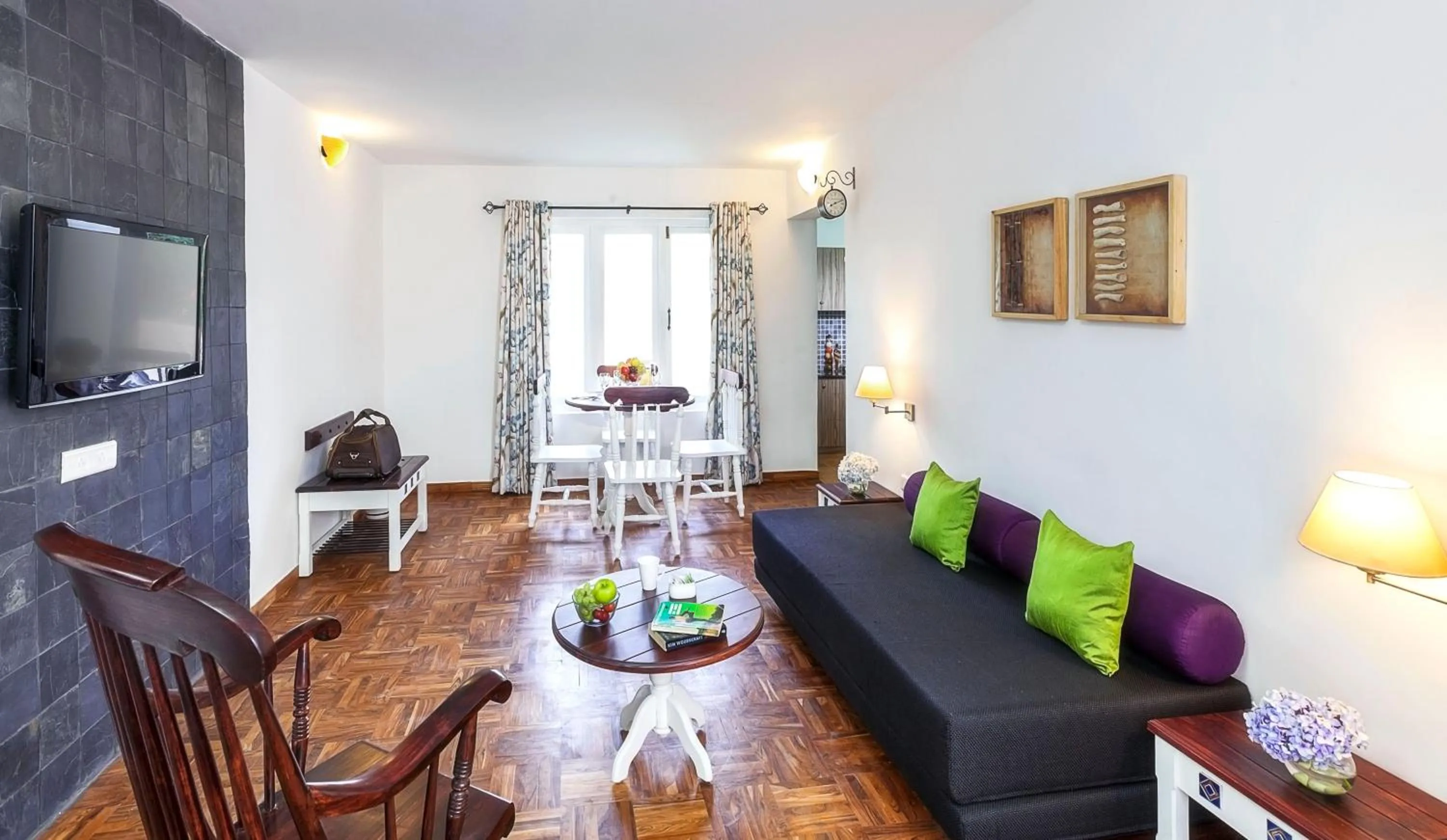 Living room in Sterling Kodai Lake