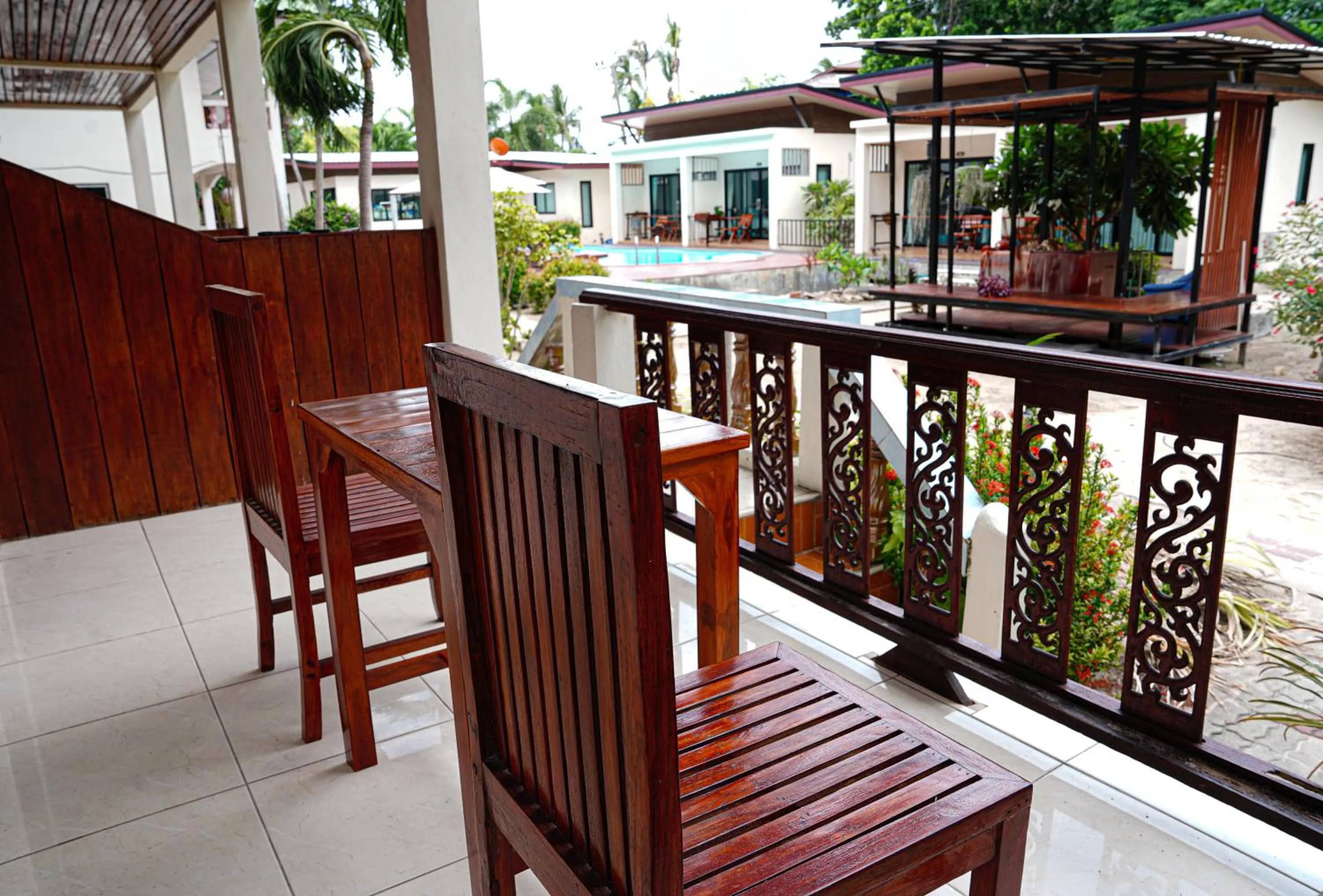 Balcony/Terrace in JP Resort Koh Tao