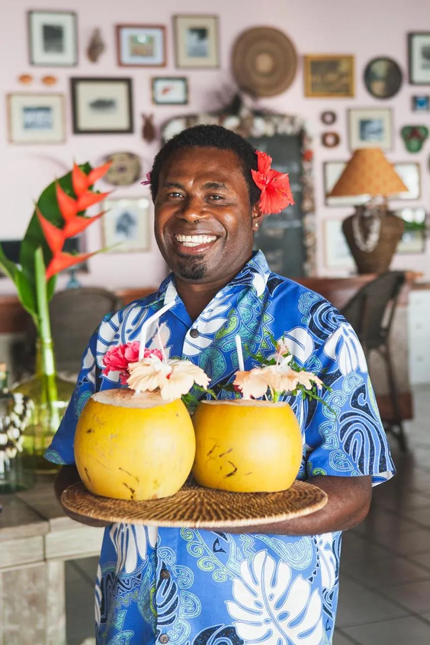 Staff in Aore Island Resort