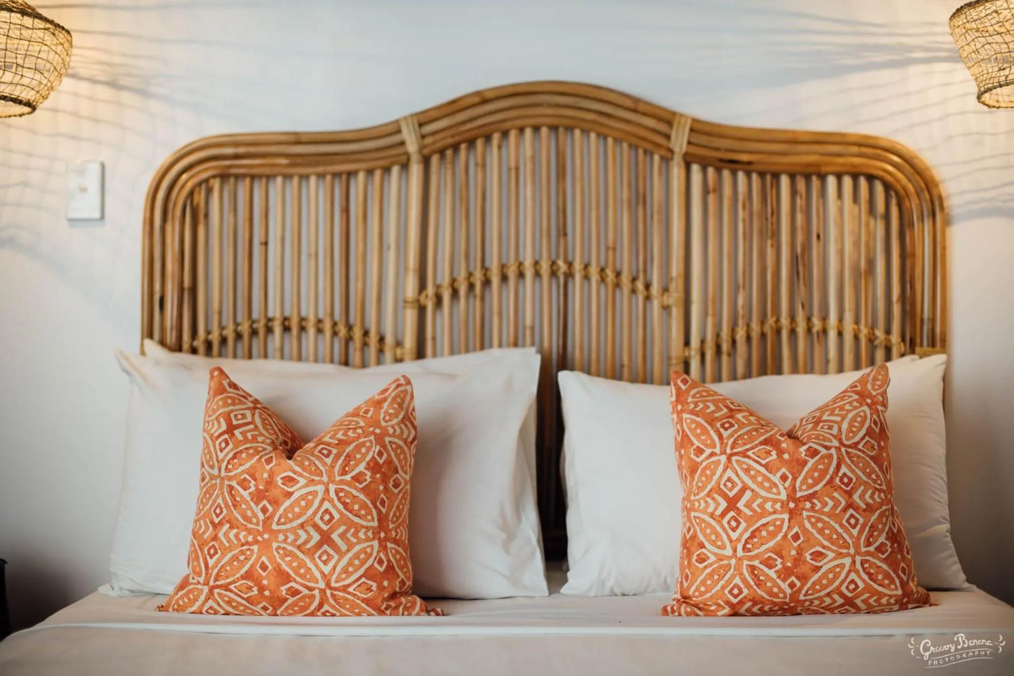 Bed in Aore Island Resort