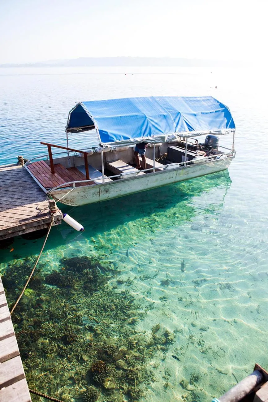 Facade/entrance in Aore Island Resort