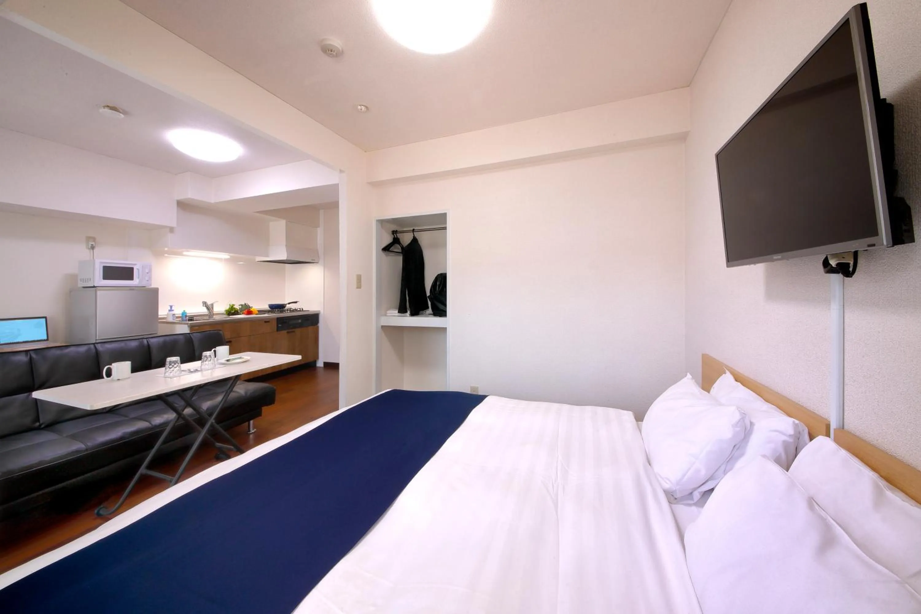 Photo of the whole room, Bed in ホテル西川口ウィークリー