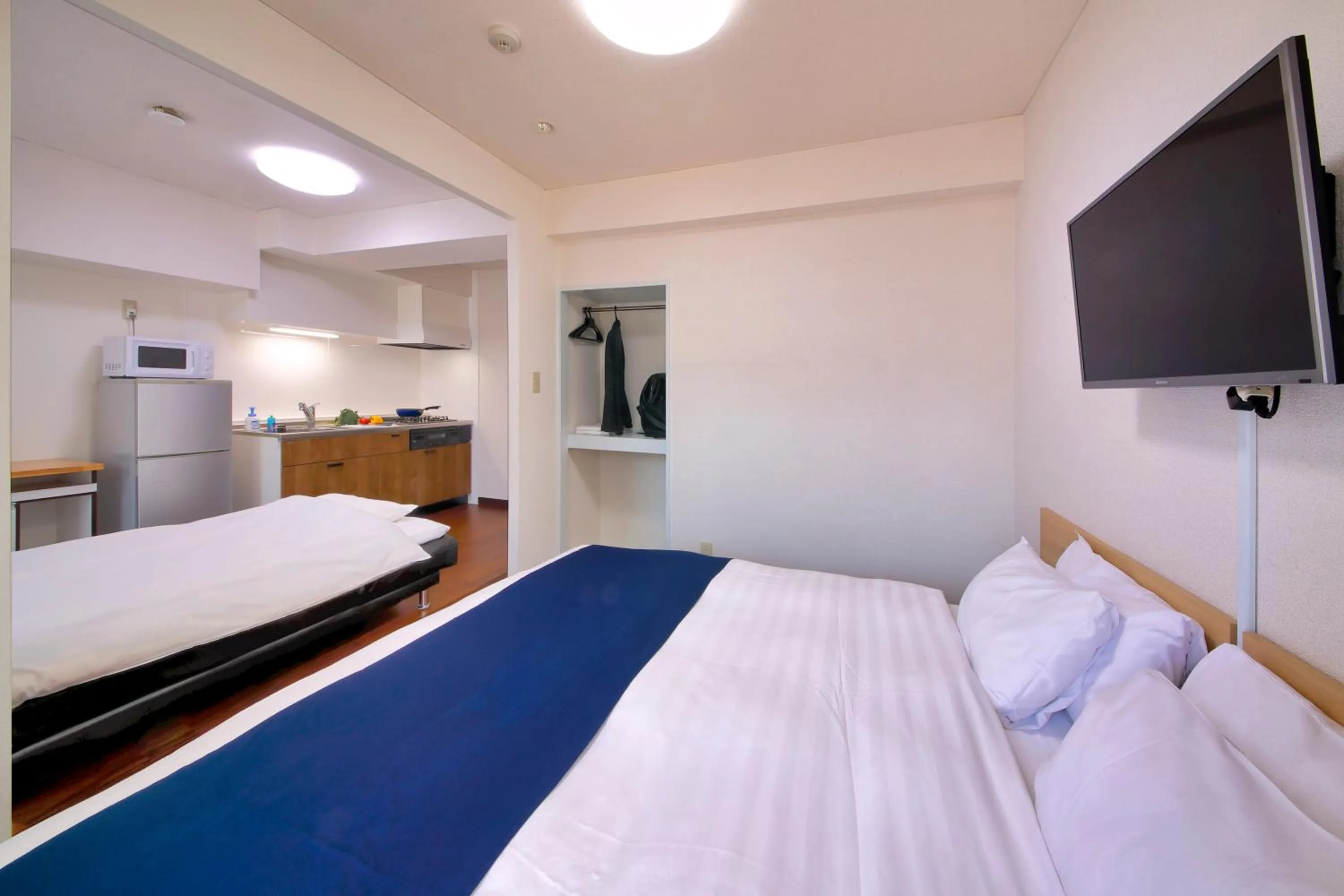 Photo of the whole room, Bed in ホテル西川口ウィークリー