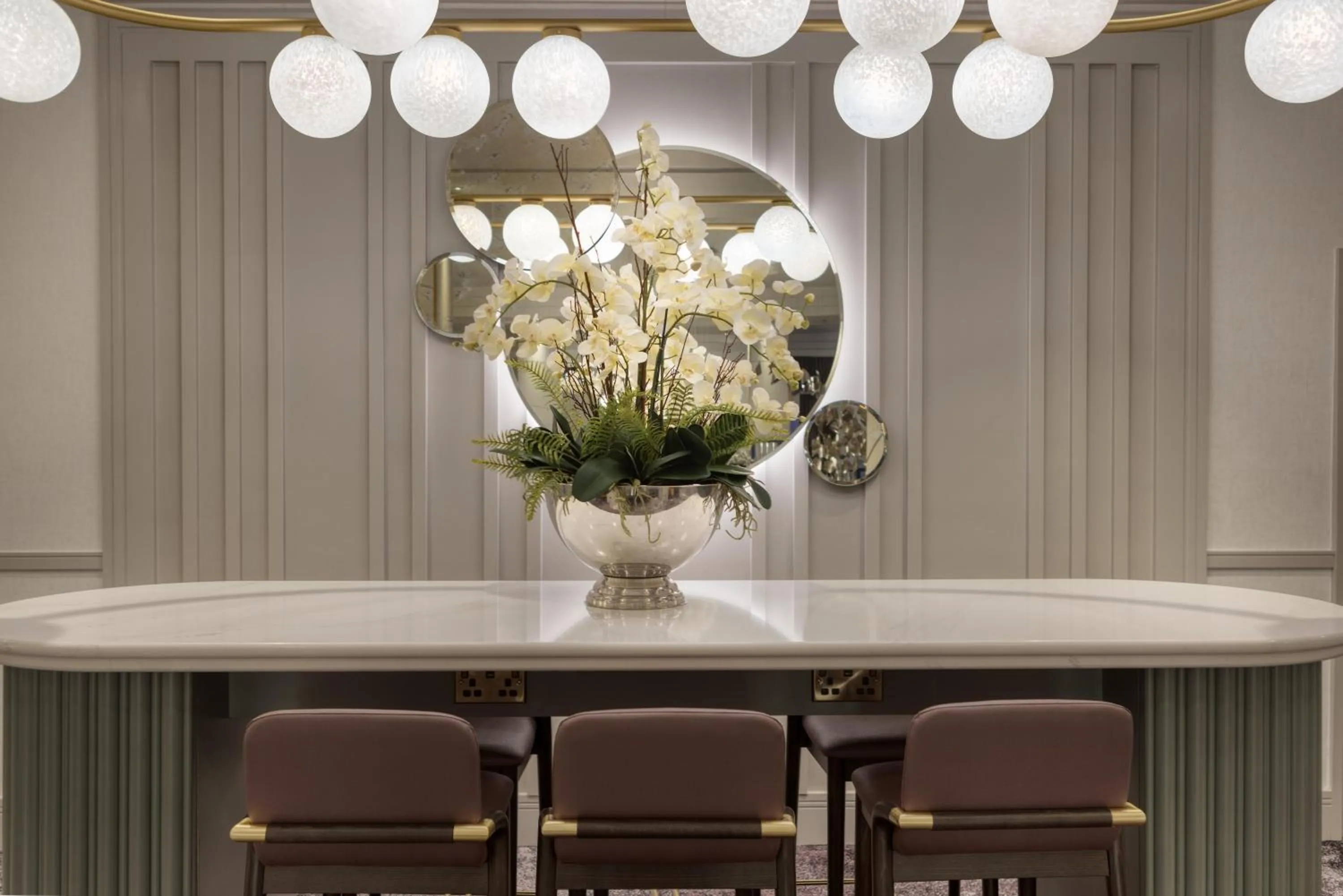 Lobby or reception in Hilton Glasgow