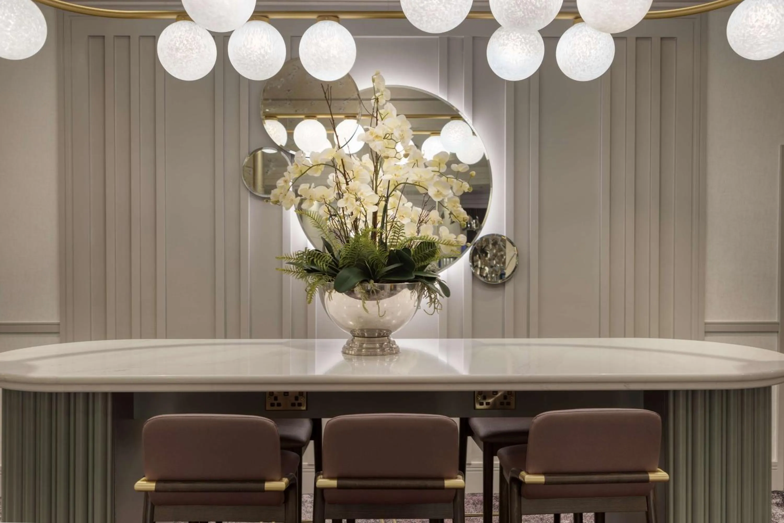 Lobby or reception in Hilton Glasgow