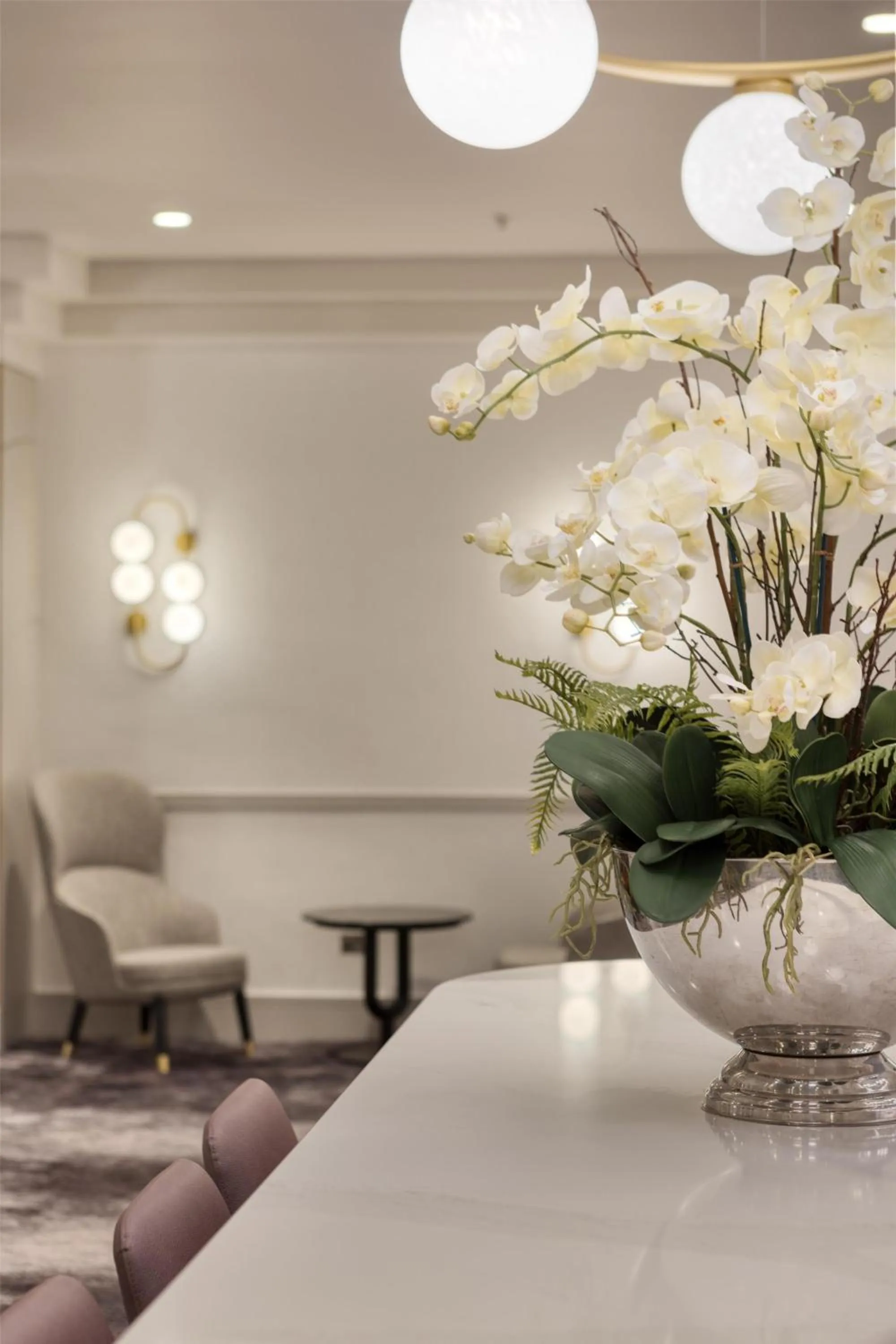 Lobby or reception in Hilton Glasgow