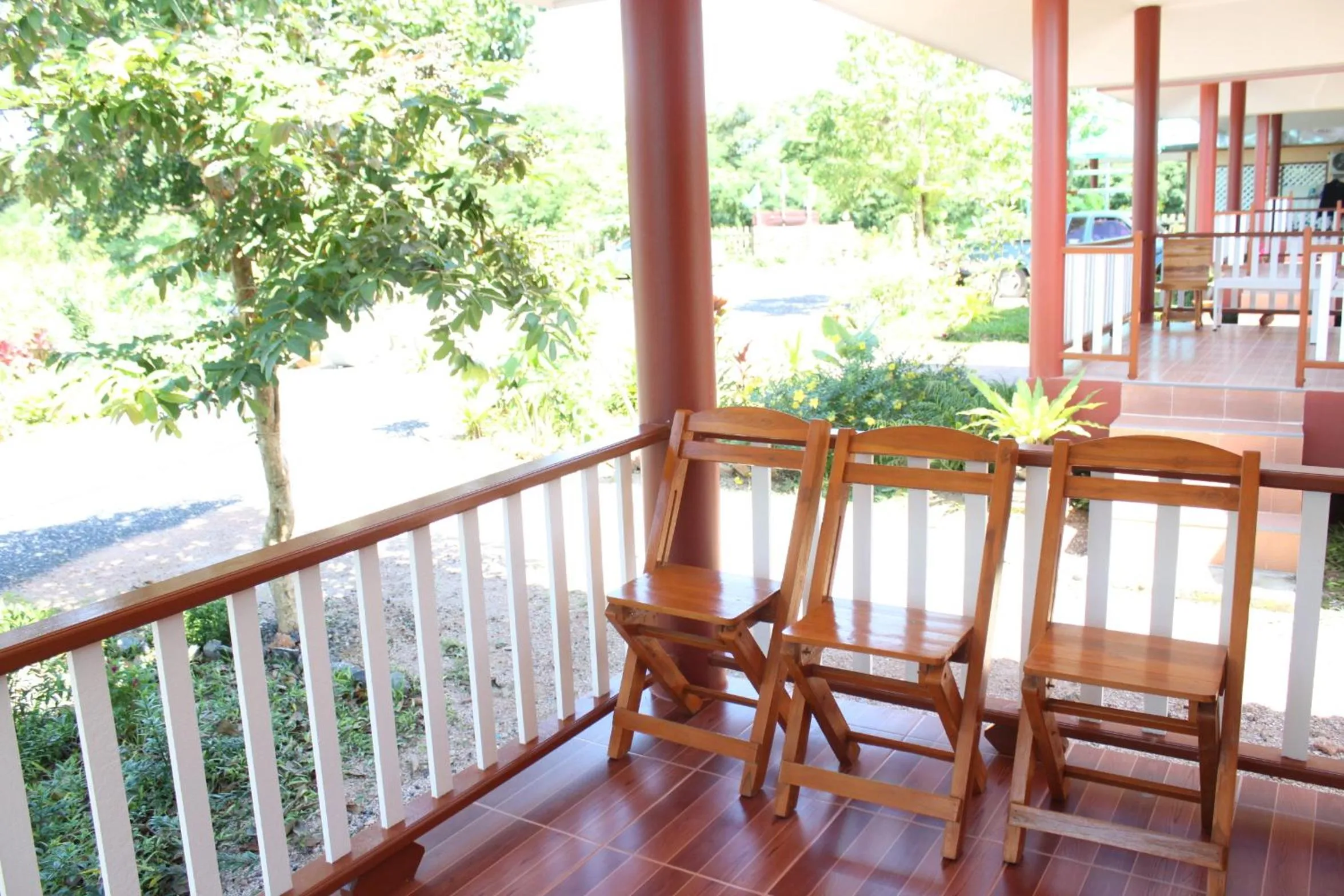 Balcony/Terrace in Lam-tong Resort