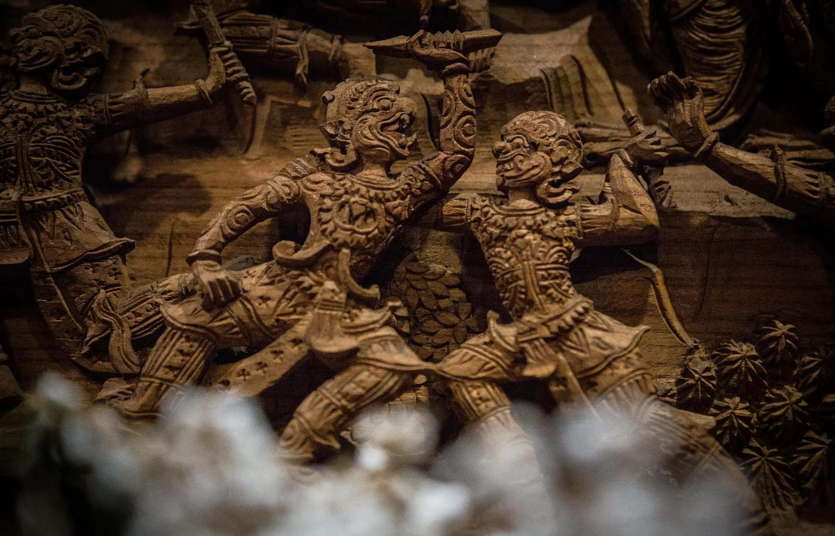 Decorative detail in Singha Montra Lanna Boutique Style Hotel