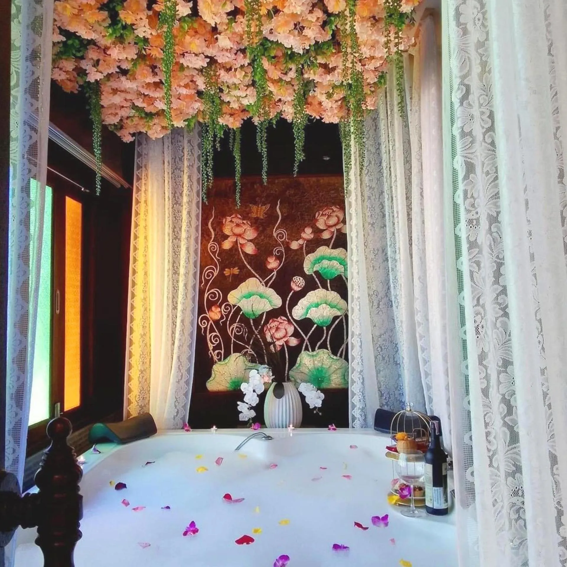Hot Tub, Bed in Singha Montra Lanna Boutique Style Hotel