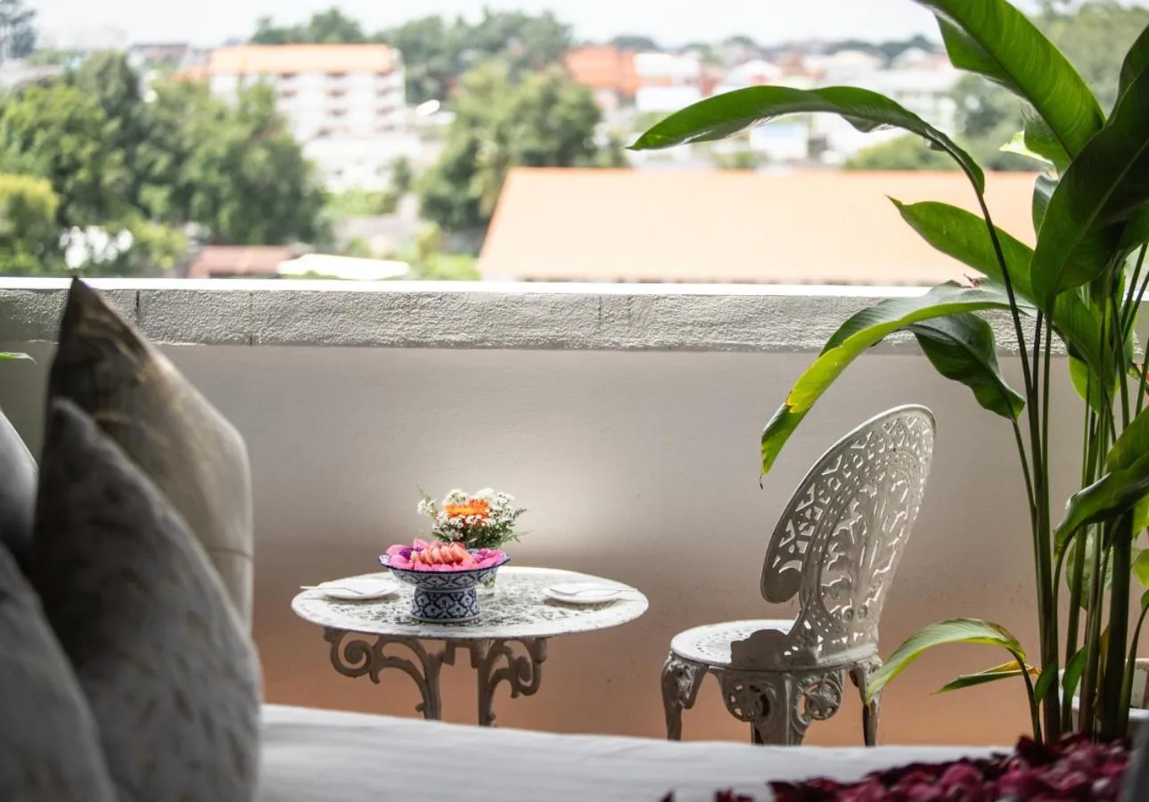 Seating area in Singha Montra Lanna Boutique Style Hotel