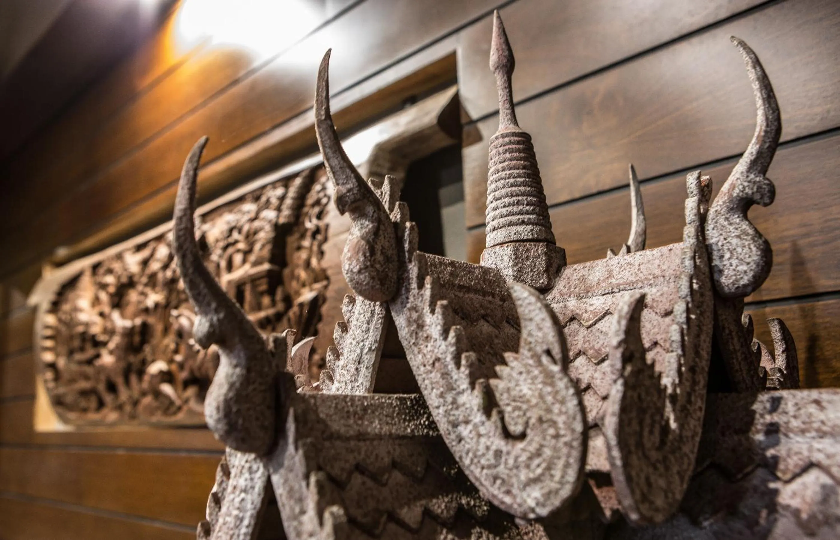 Decorative detail in Singha Montra Lanna Boutique Style Hotel
