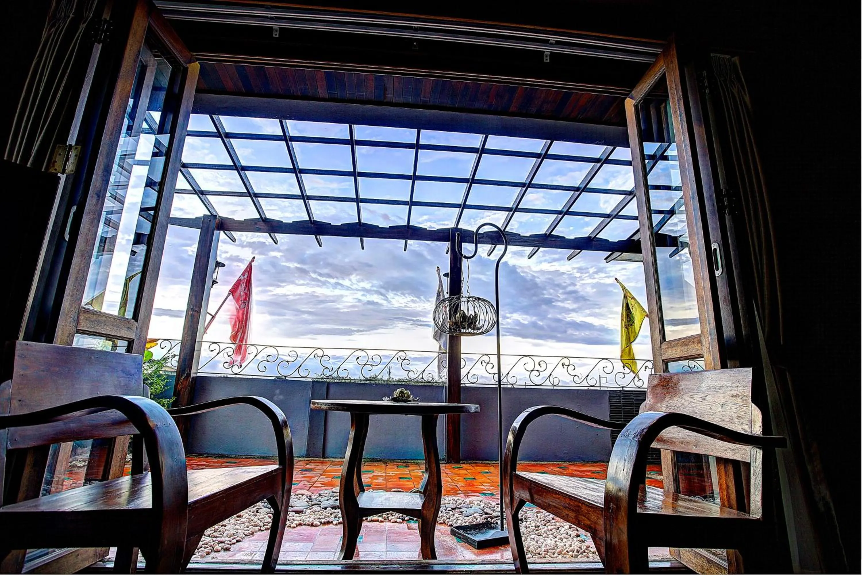 Living room in Singha Montra Lanna Boutique Style Hotel