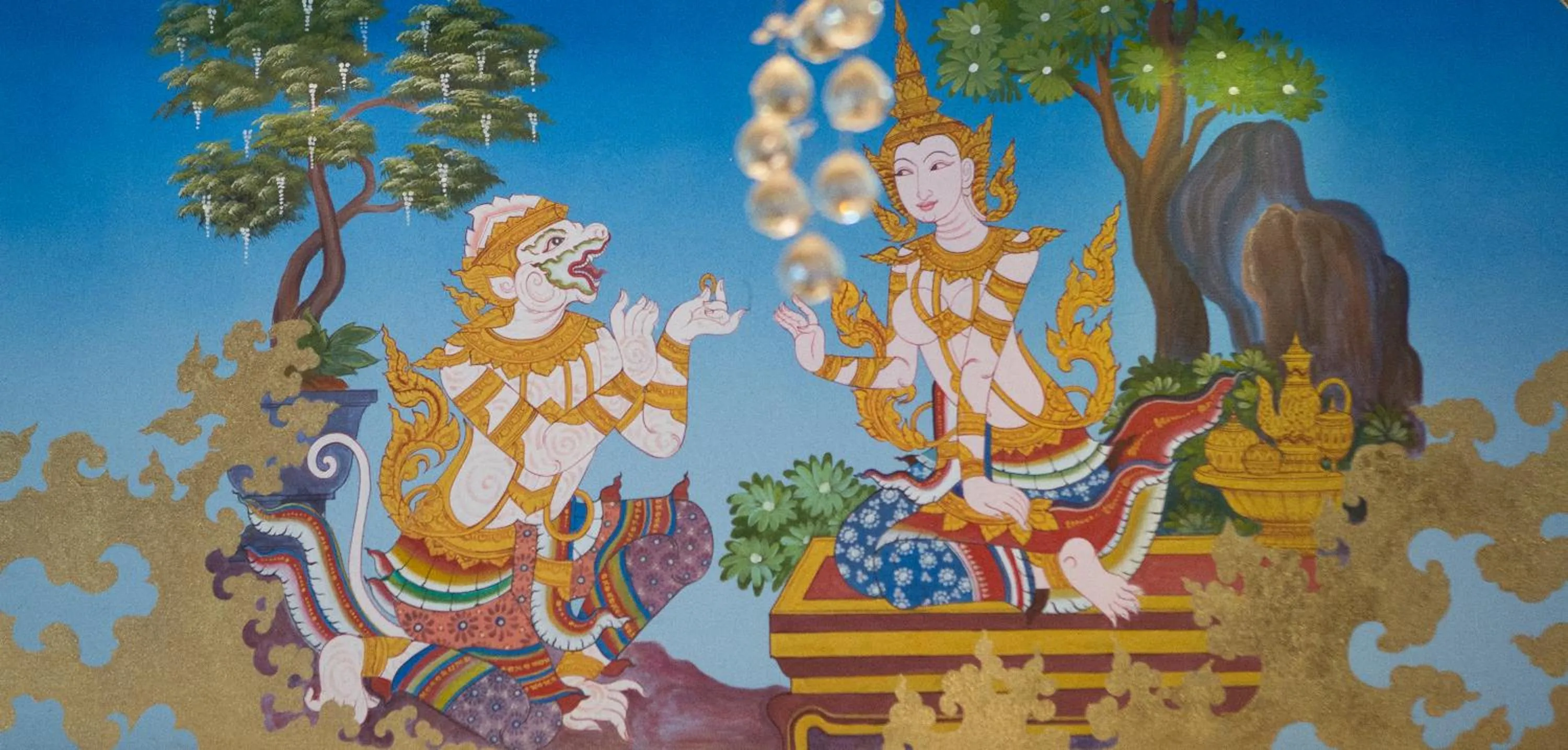 Decorative detail in Singha Montra Lanna Boutique Style Hotel