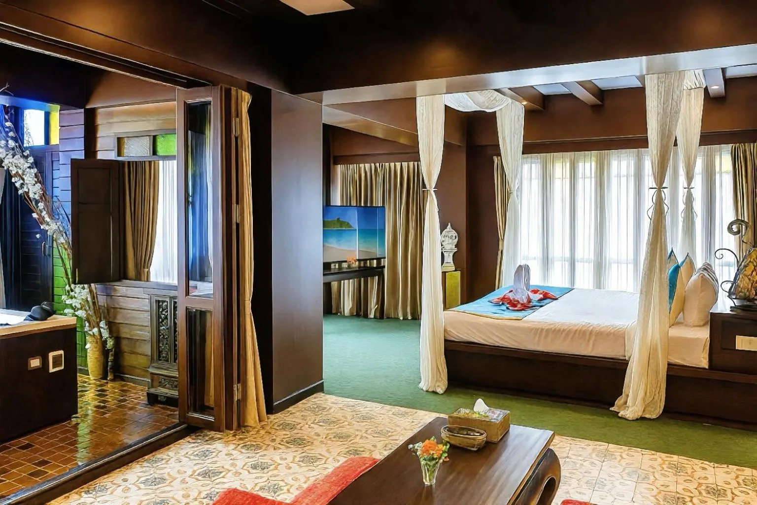 Bedroom, Bed in Singha Montra Lanna Boutique Style Hotel