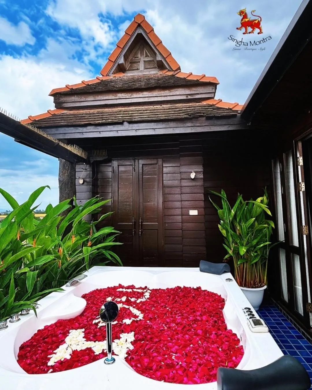 Hot Tub in Singha Montra Lanna Boutique Style Hotel