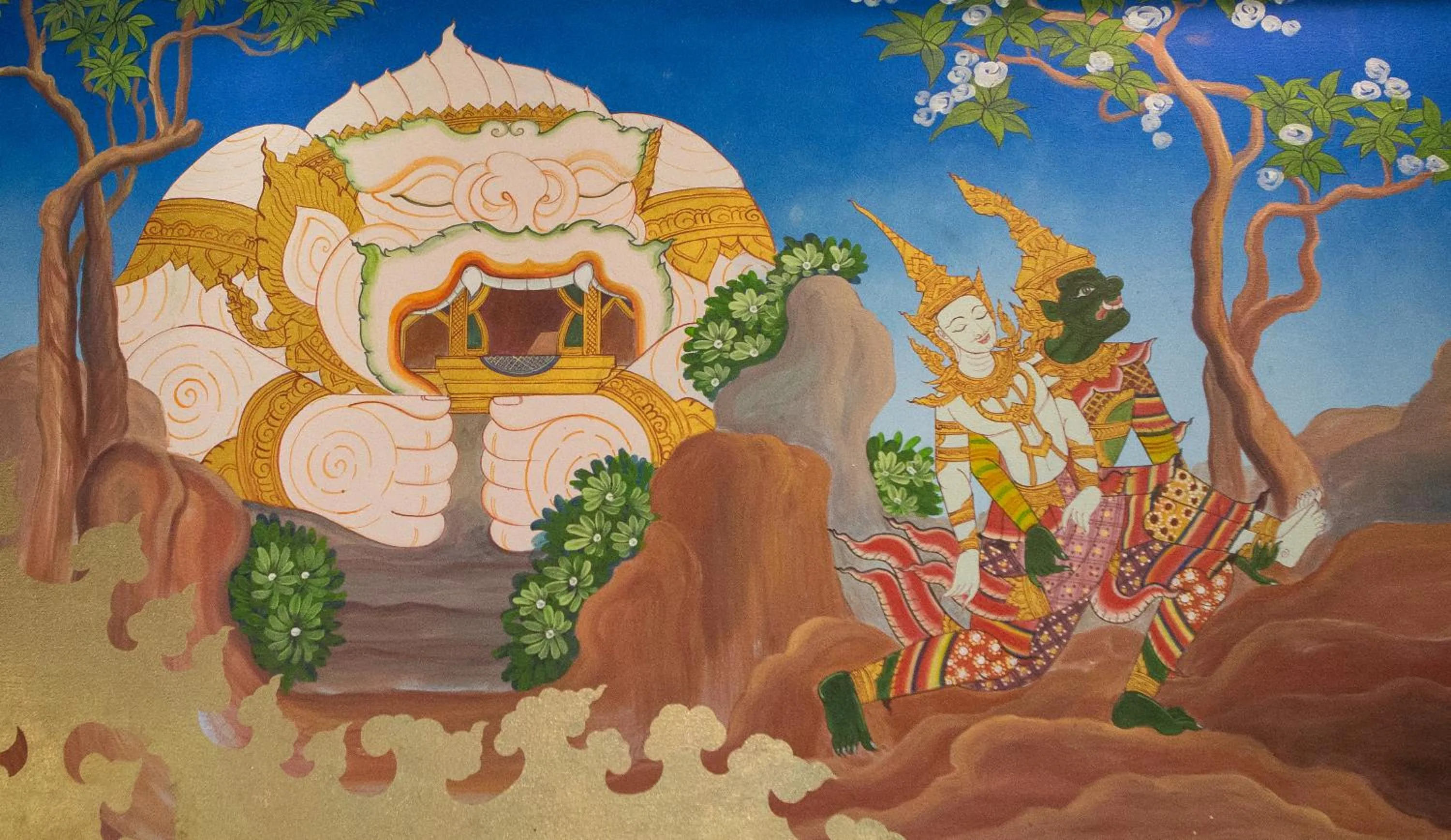 Decorative detail in Singha Montra Lanna Boutique Style Hotel