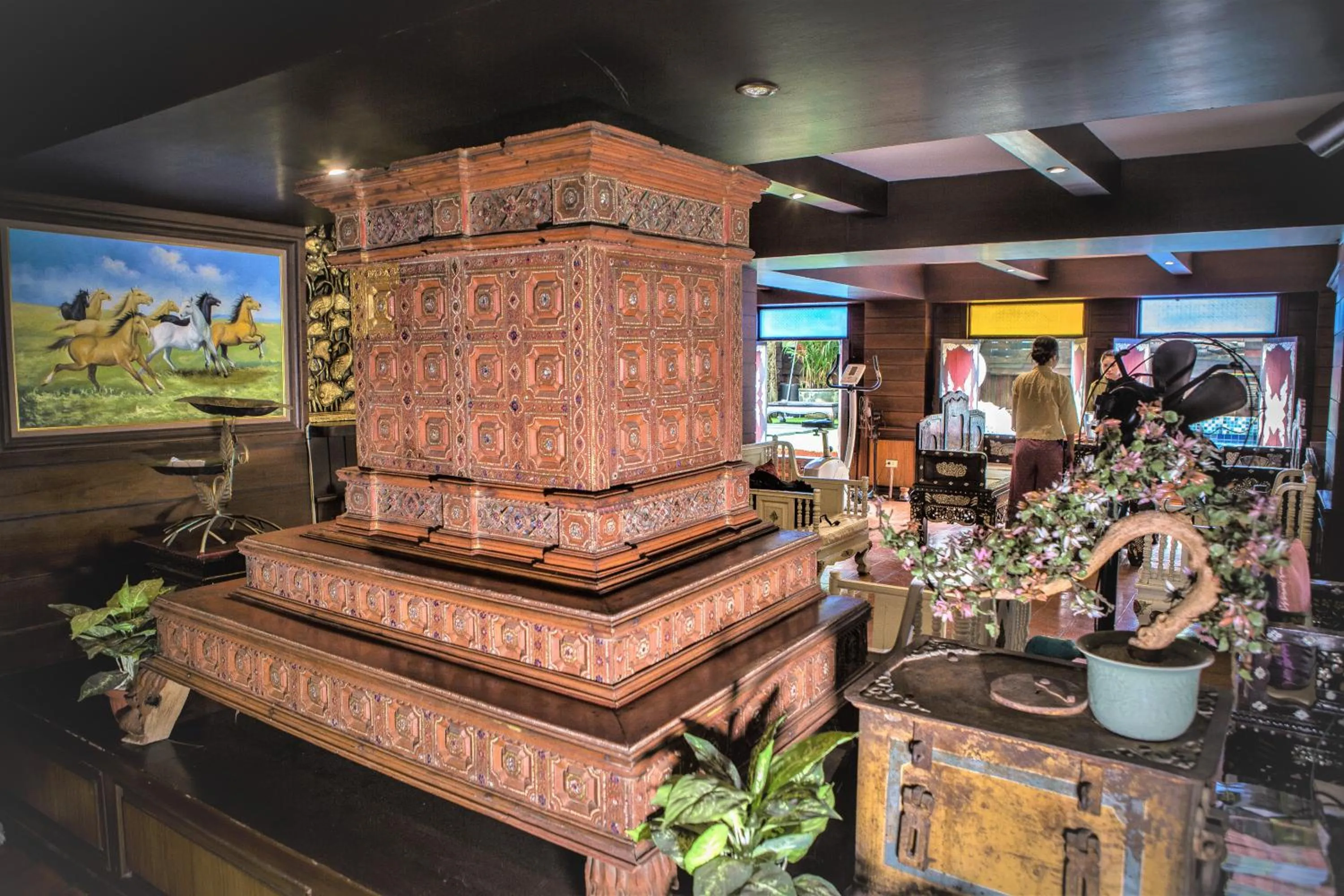 Decorative detail in Singha Montra Lanna Boutique Style Hotel